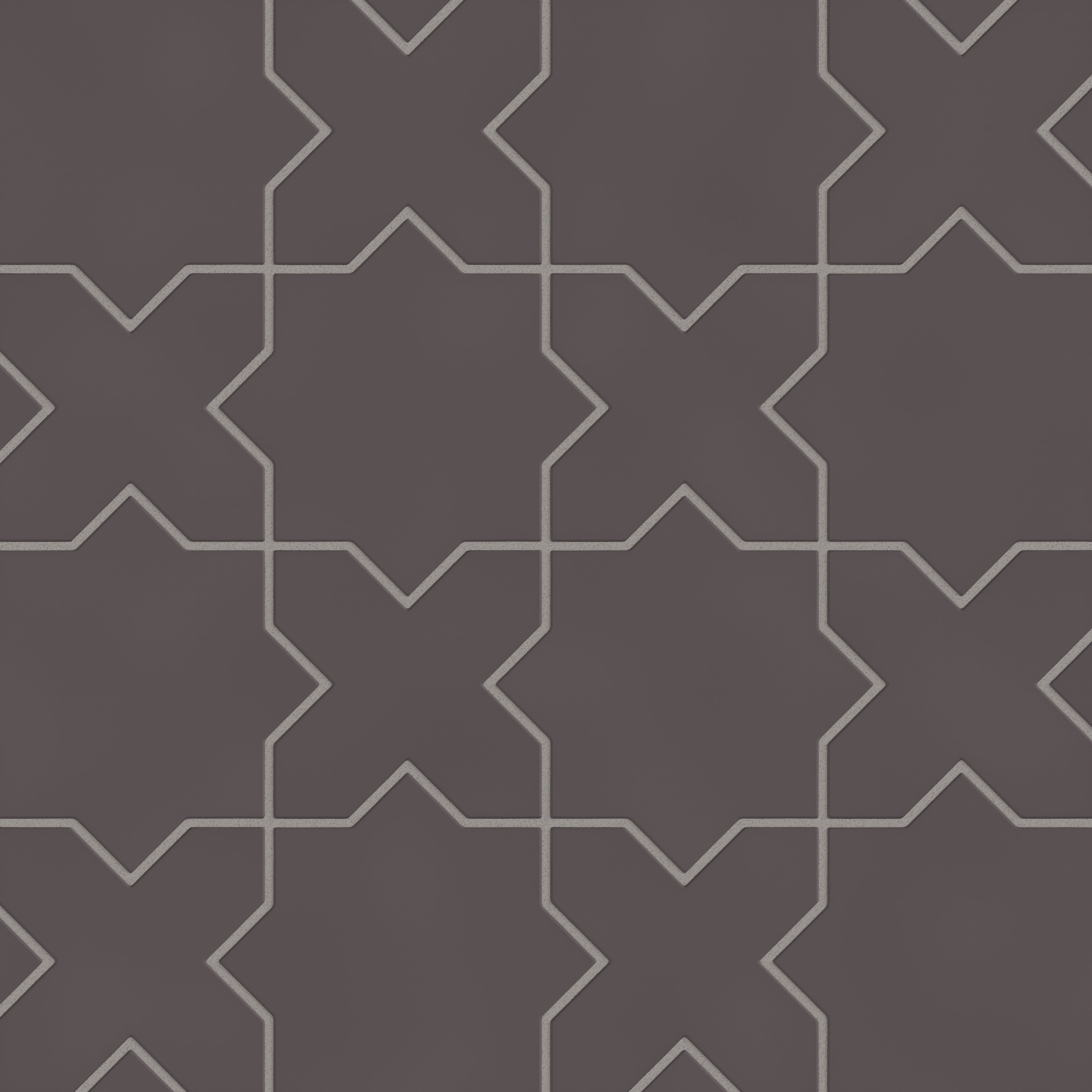 Star & Cross Original Ceramic Tile in Kalamata Matte