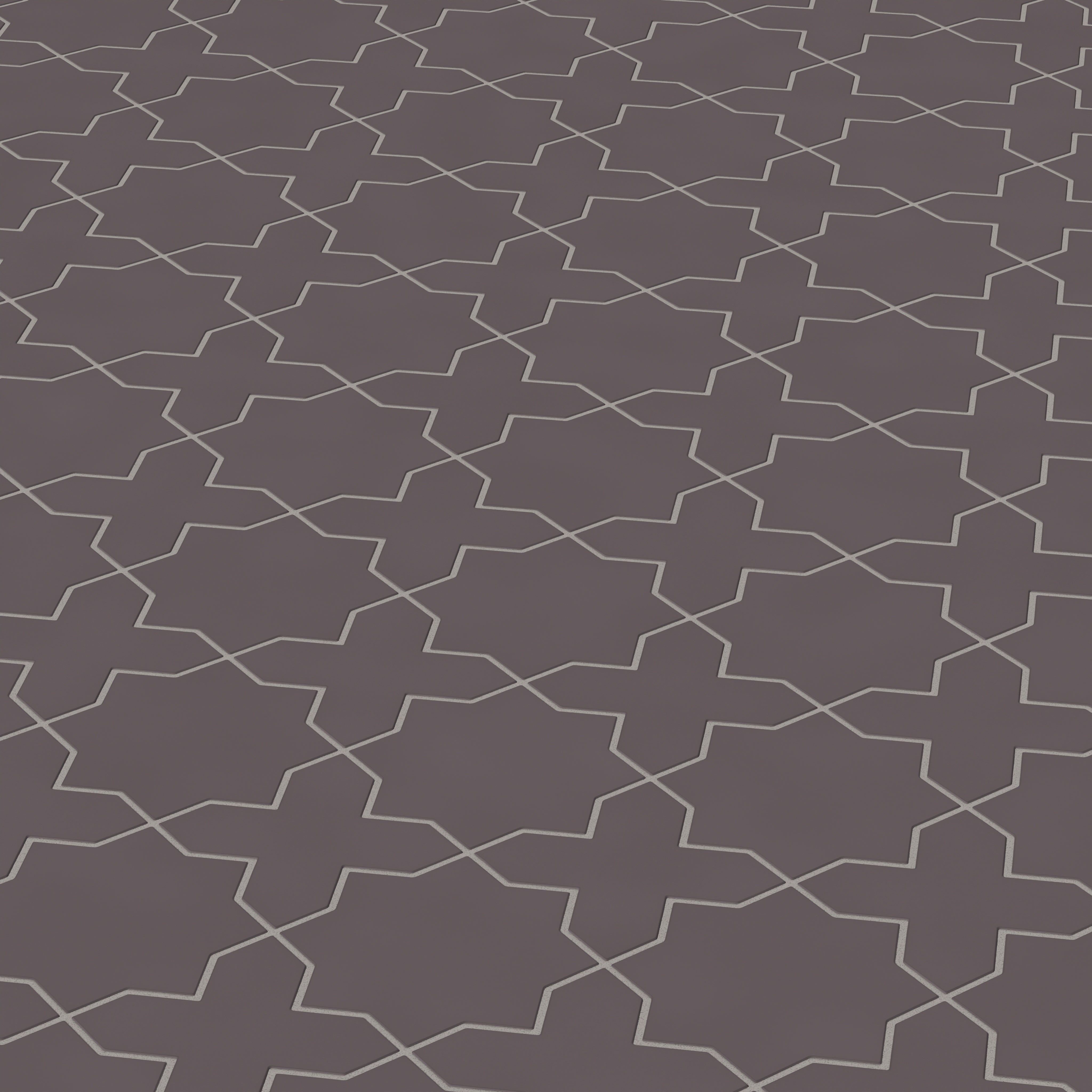 Star & Cross Original Ceramic Tile in Kalamata Matte