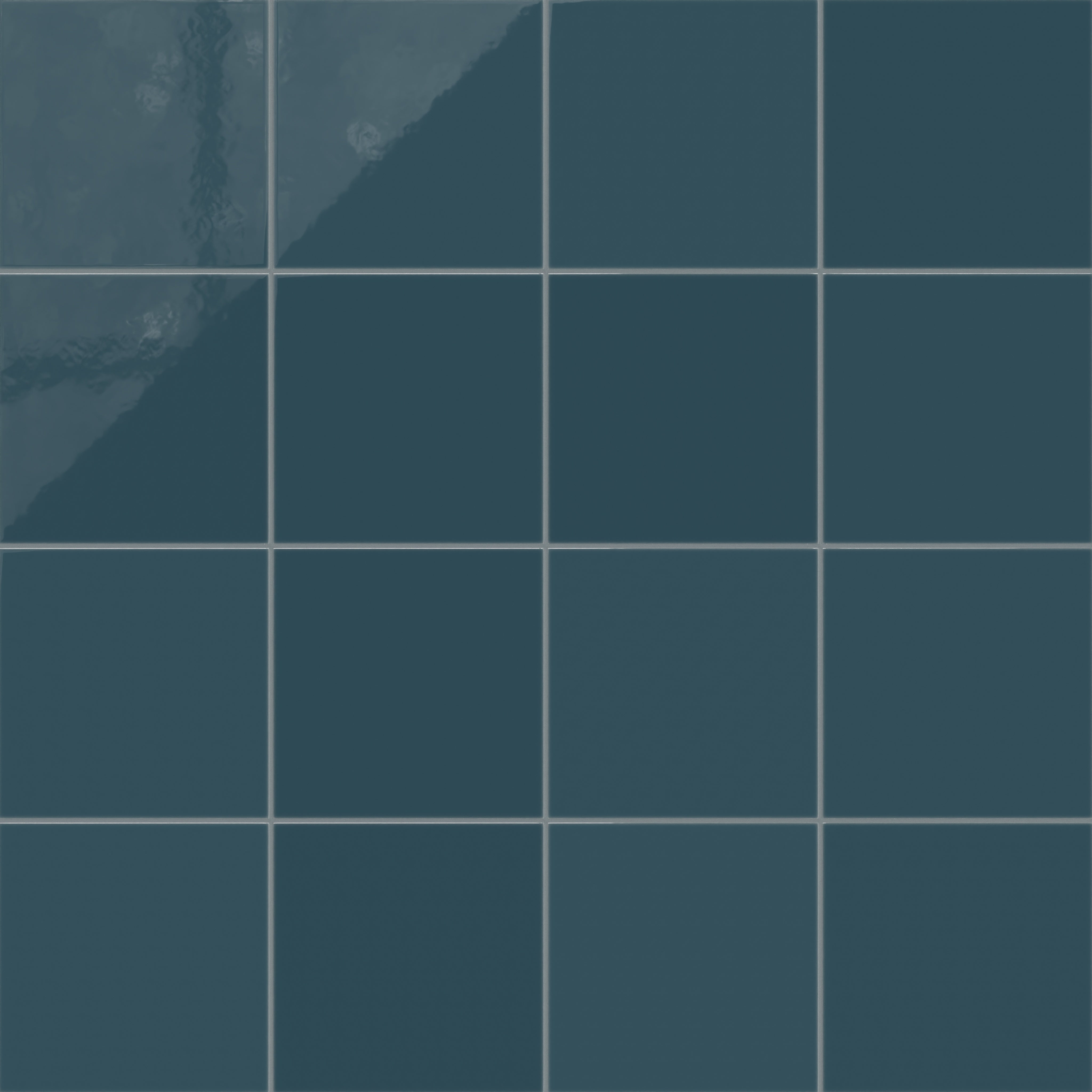 12x12 Natural Press Ceramic Tile in King Tide Gloss