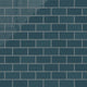 2x4 Half Offset Sheeted Natural Press Ceramic Mosaic Tile in King Tide Gloss