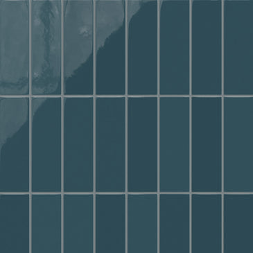 3x9 Natural Press Ceramic Tile in King Tide Gloss