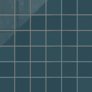 4x4 Natural Press Ceramic Tile in King Tide Gloss