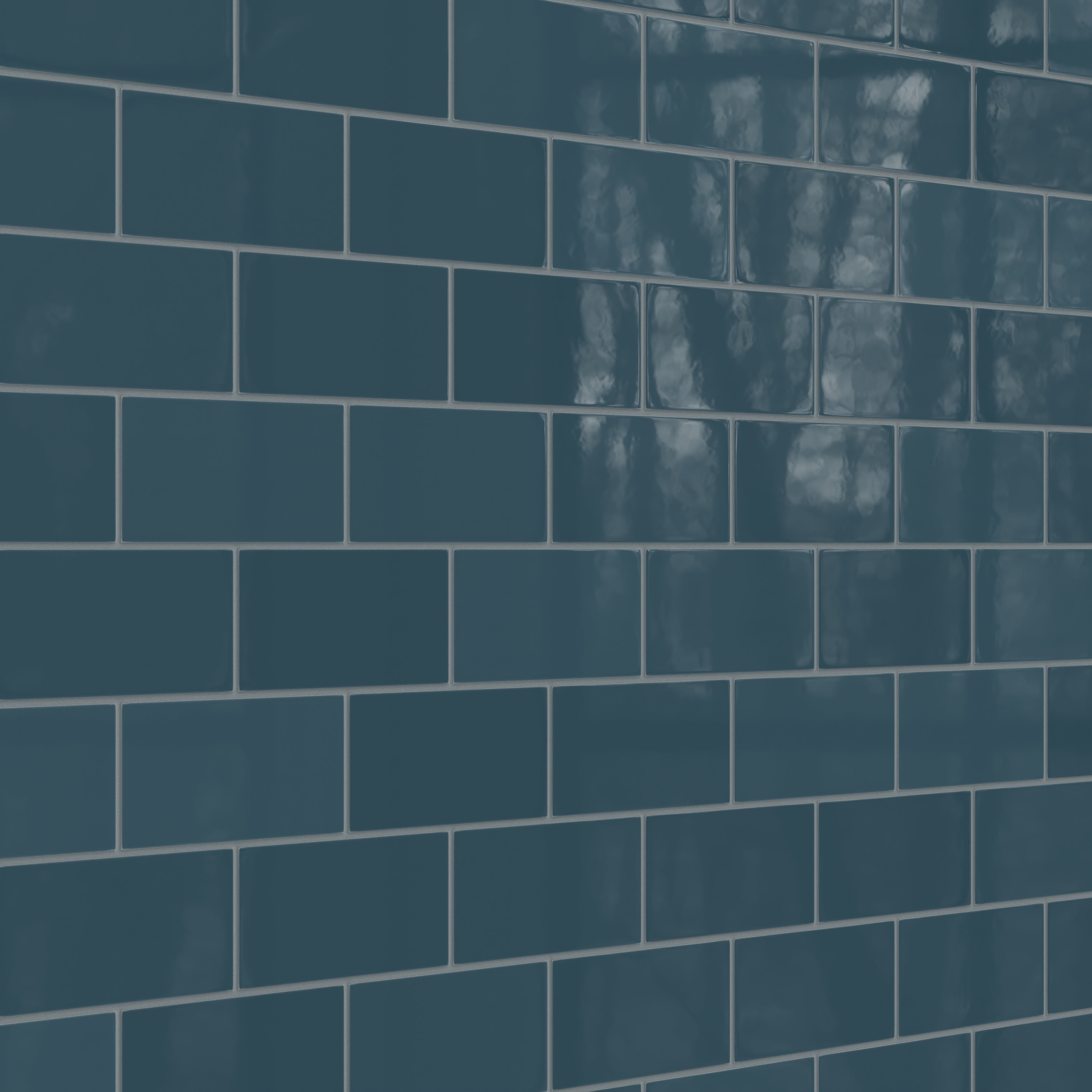 4x8 Natural Press Ceramic Tile in King Tide Gloss