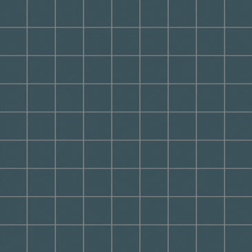 3x3 Straight Set Sheeted Natural Press Ceramic Mosaic Tile in King Tide Matte