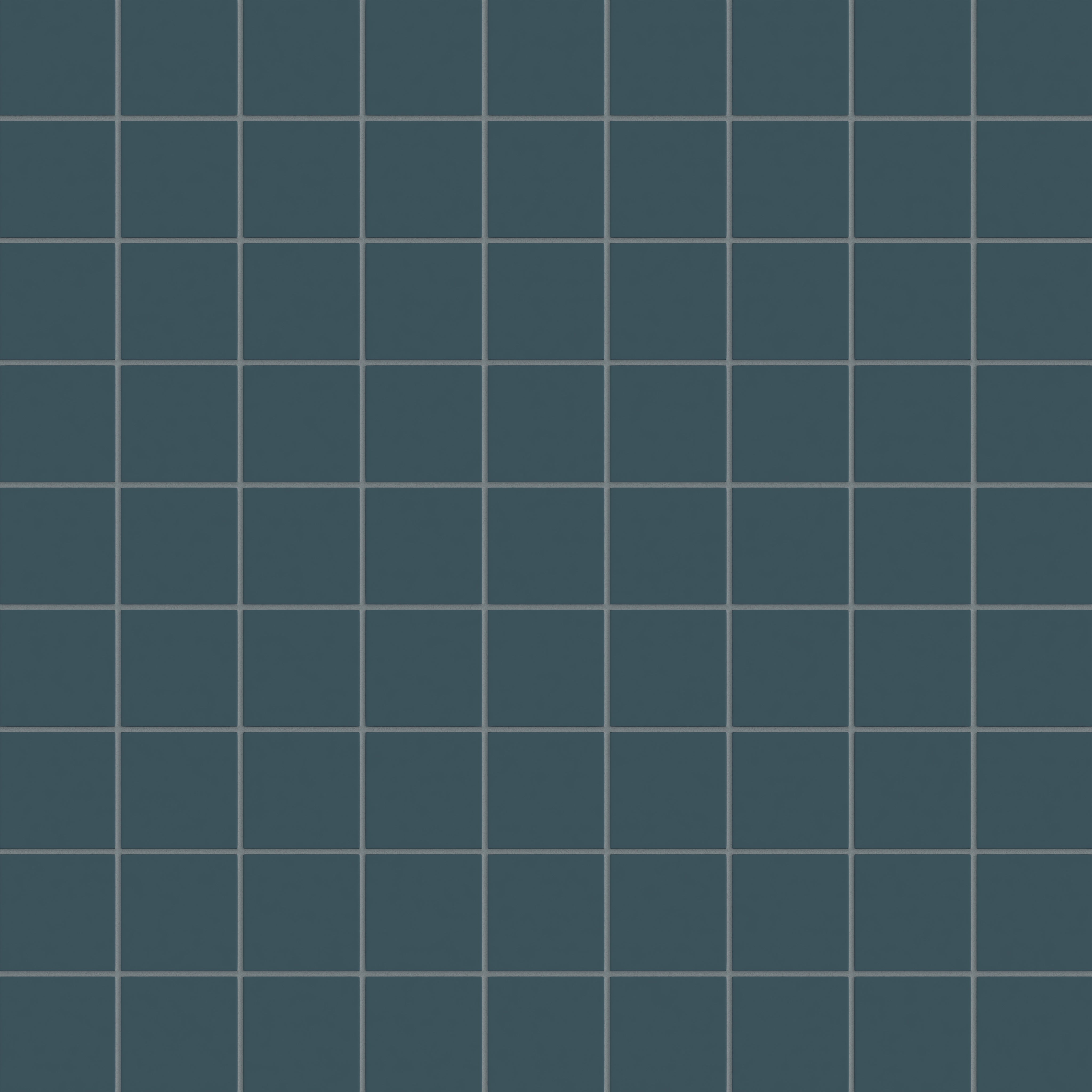 3x3 Straight Set Sheeted Natural Press Ceramic Mosaic Tile in King Tide Matte