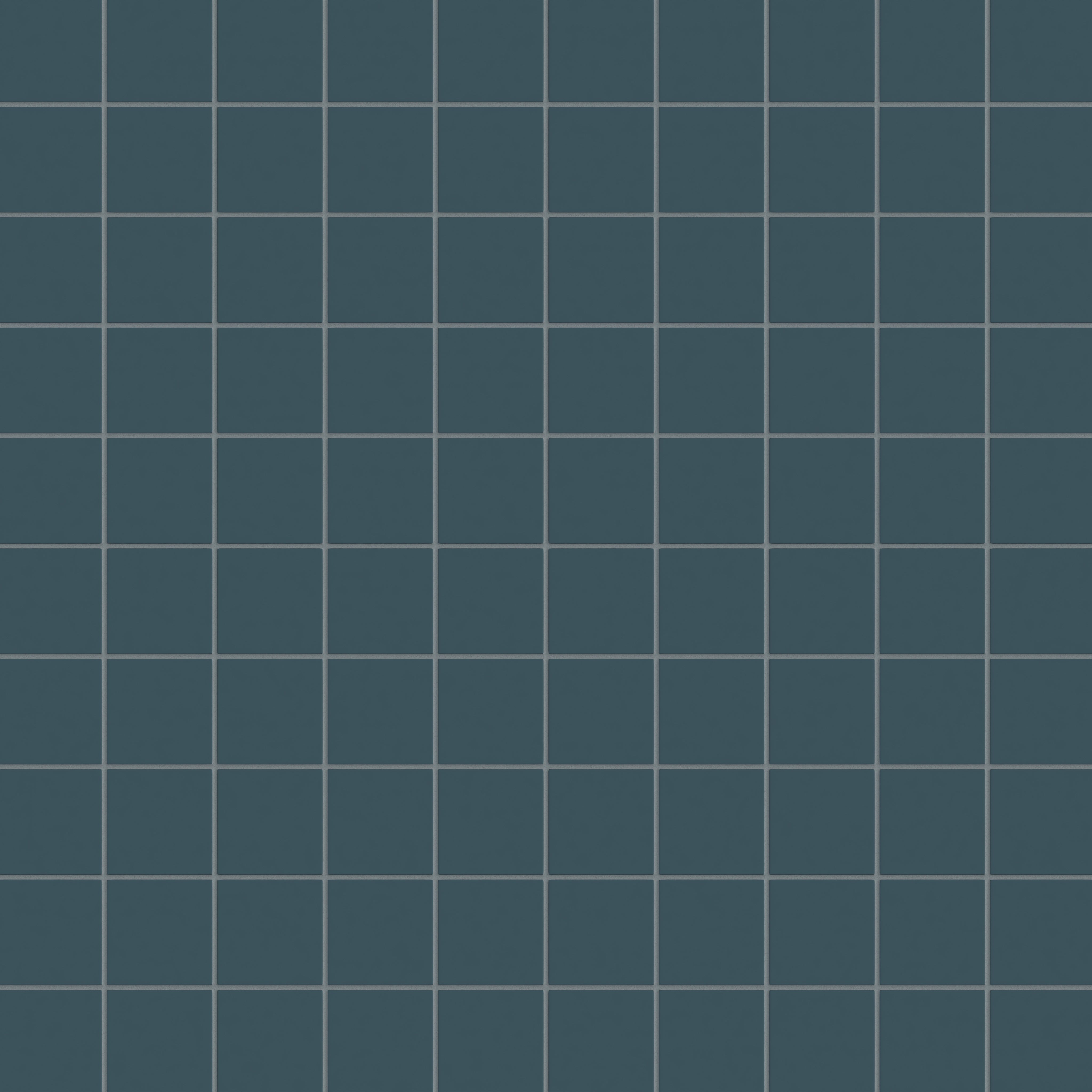 3x3 Straight Set Sheeted Natural Press Ceramic Mosaic Tile in King Tide Matte
