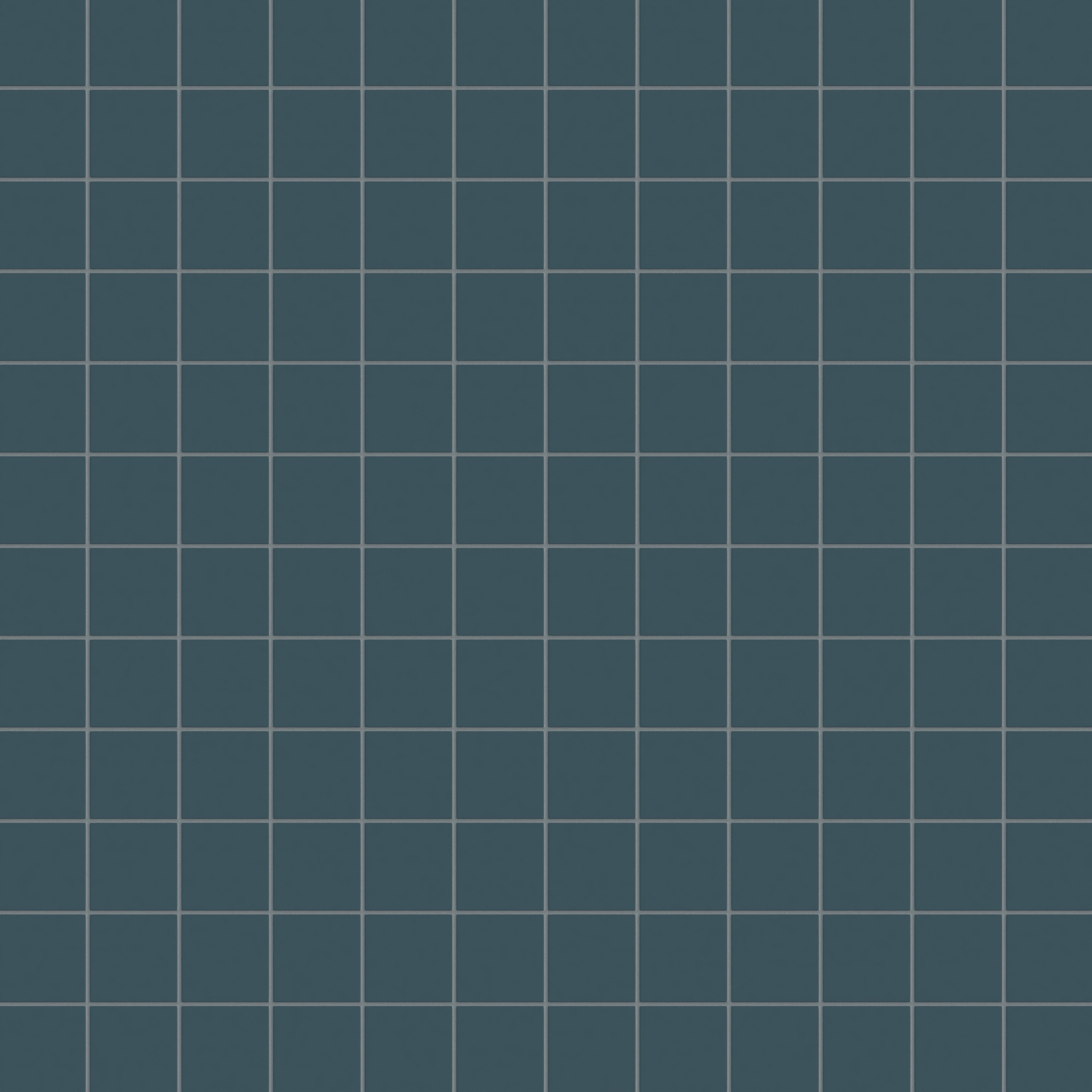 3x3 Straight Set Sheeted Natural Press Ceramic Mosaic Tile in King Tide Matte