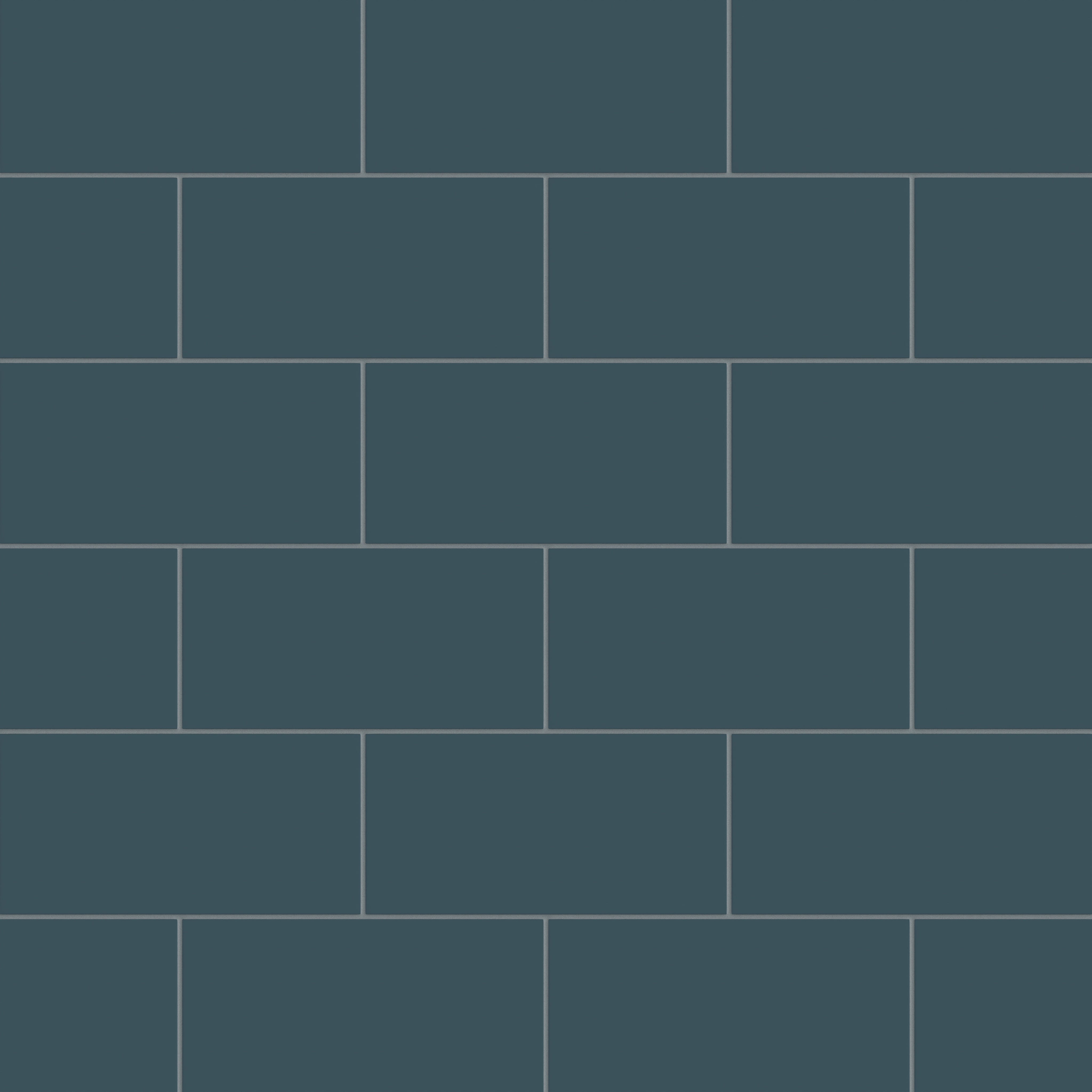 6x12 Natural Press Ceramic Tile in King Tide Matte