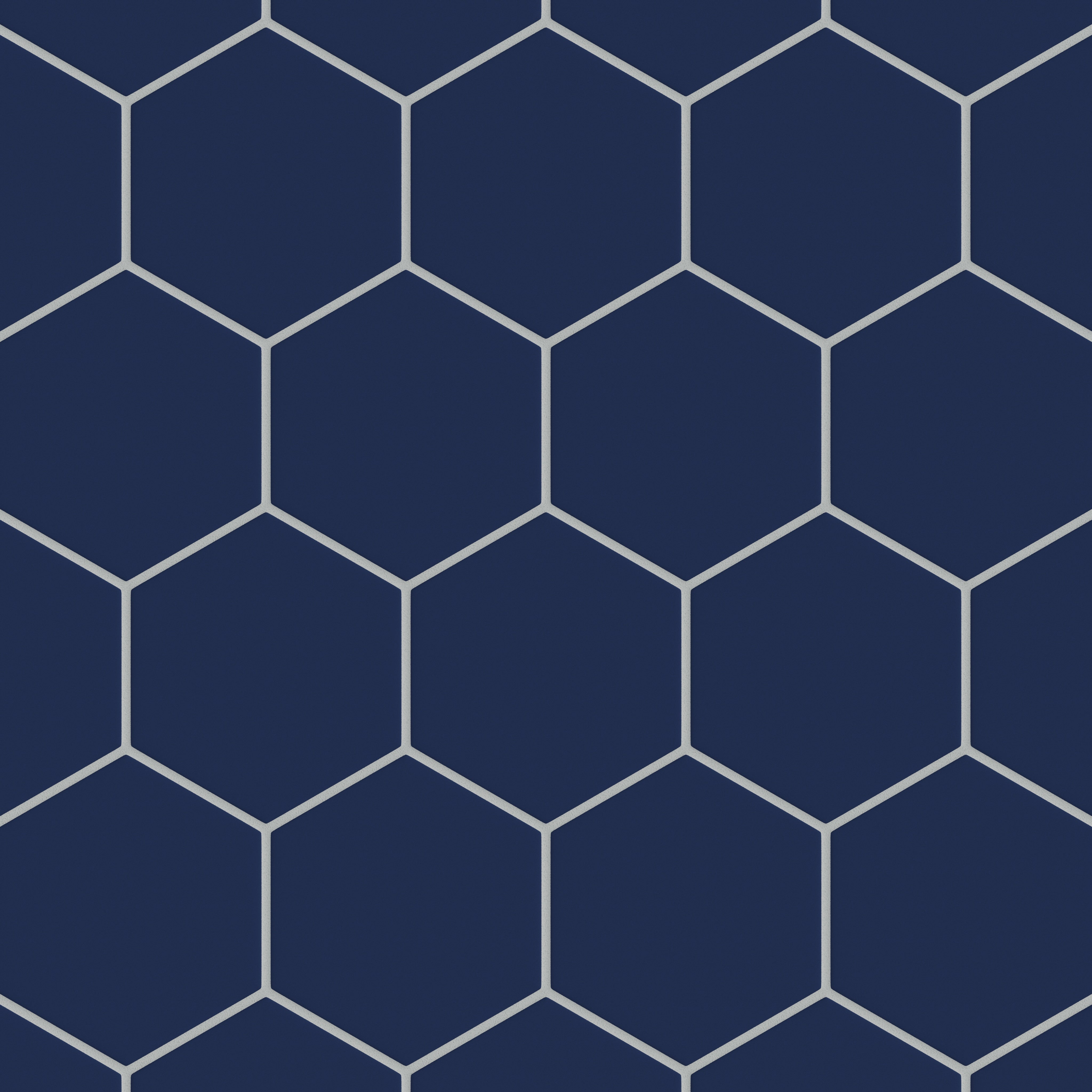 6" Hexagon Original Ceramic Tile in Lake Tahoe Matte