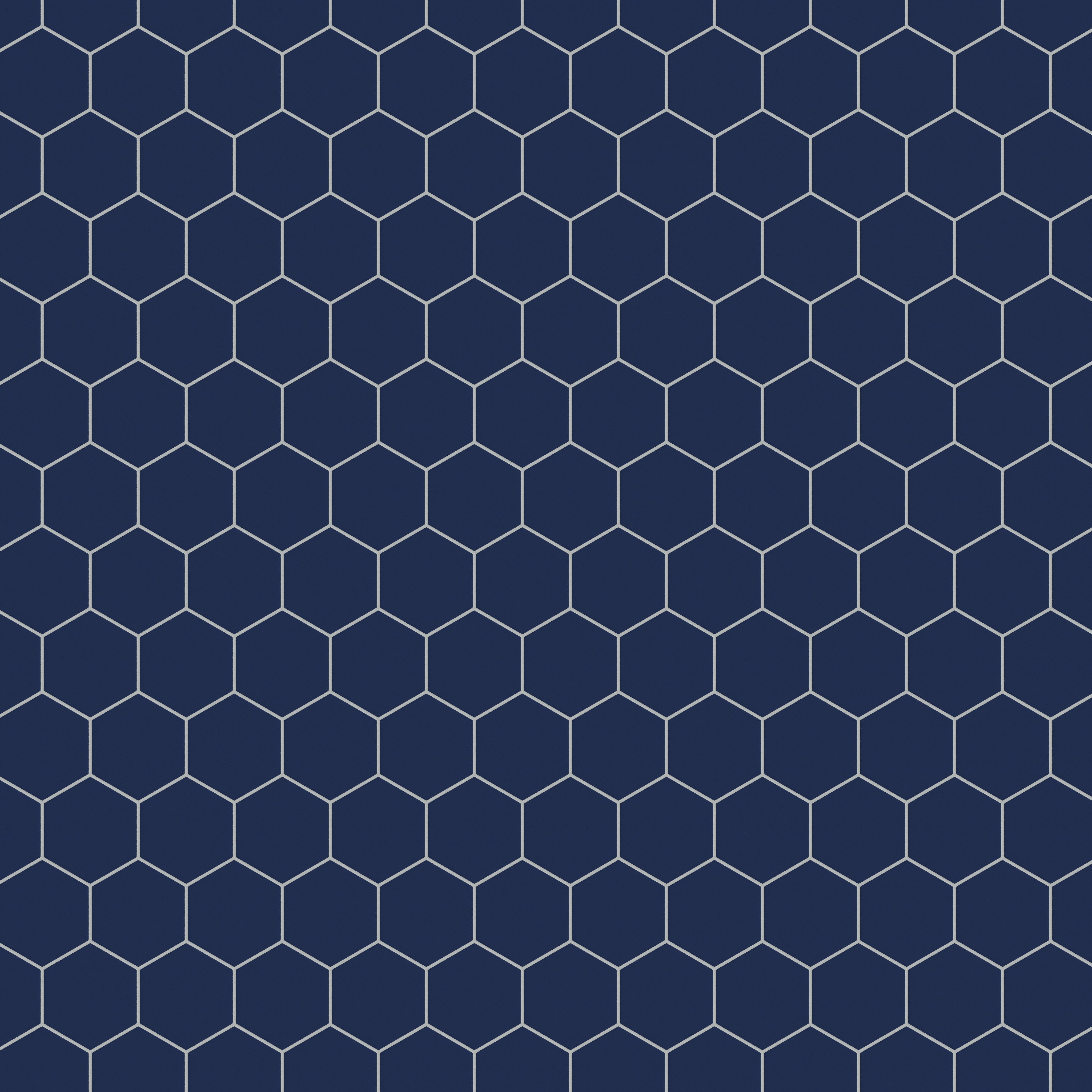 6" Hexagon Original Ceramic Tile in Lake Tahoe Matte