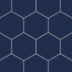 8" Hexagon Original Ceramic Tile in Lake Tahoe Matte