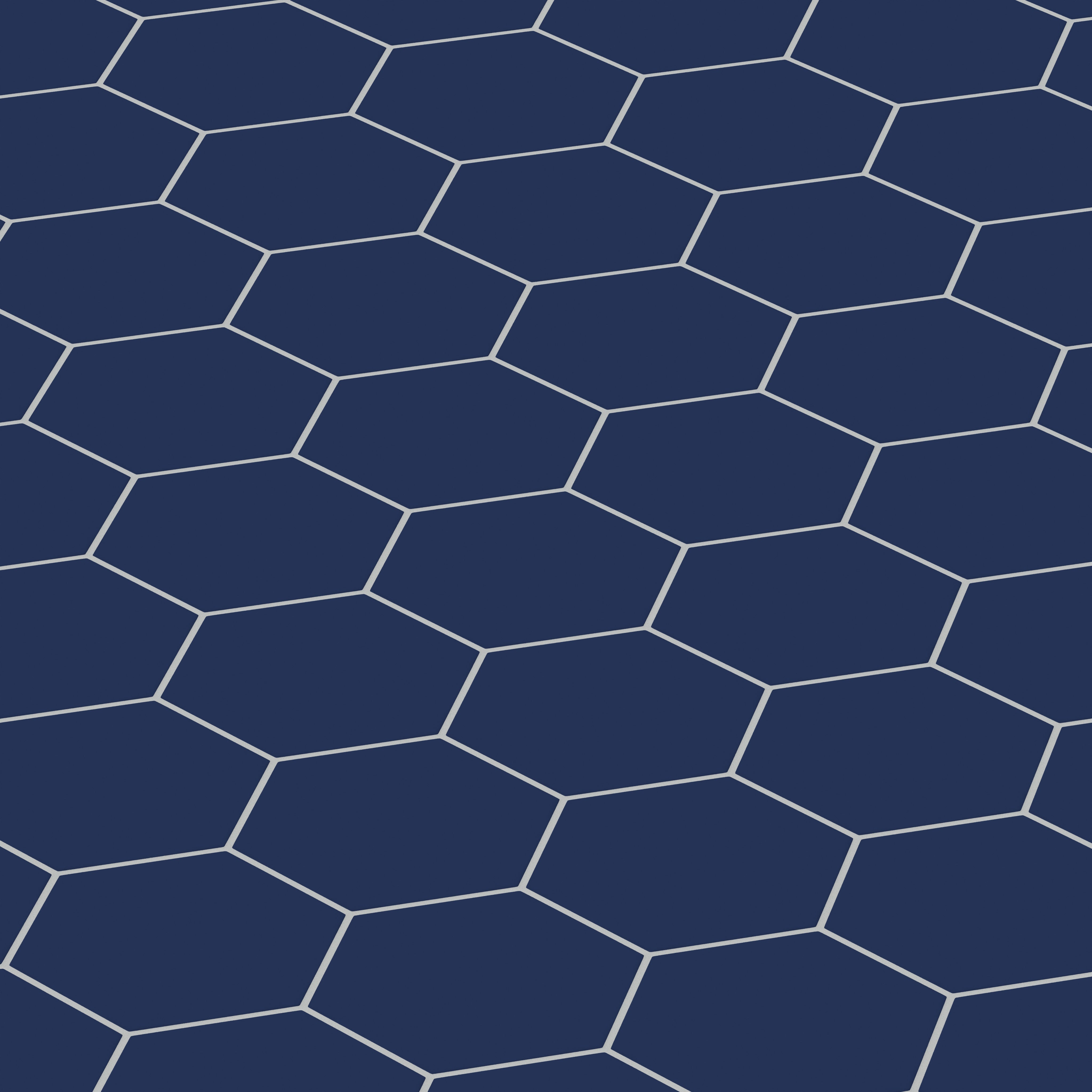 8" Hexagon Original Ceramic Tile in Lake Tahoe Matte