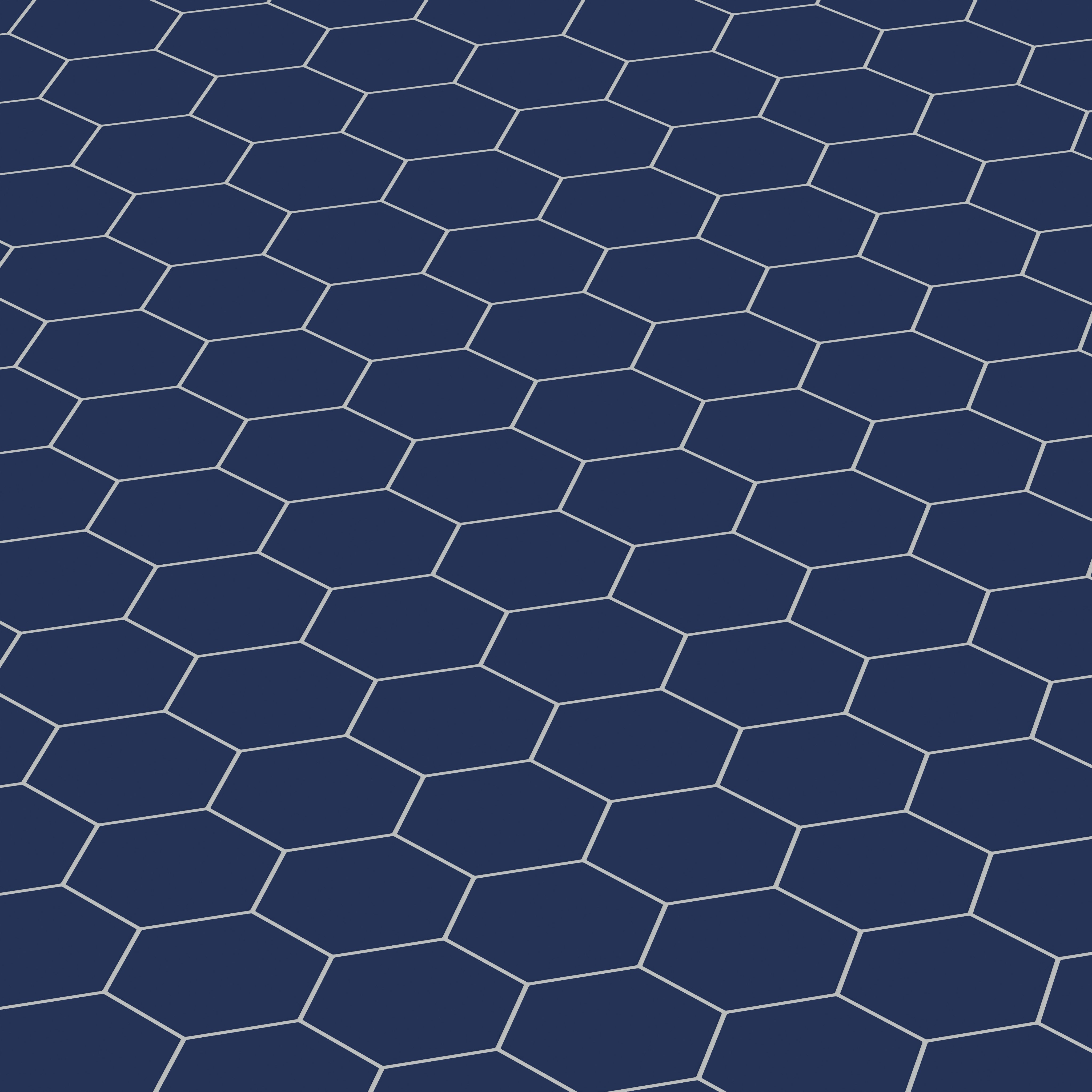 8" Hexagon Original Ceramic Tile in Lake Tahoe Matte