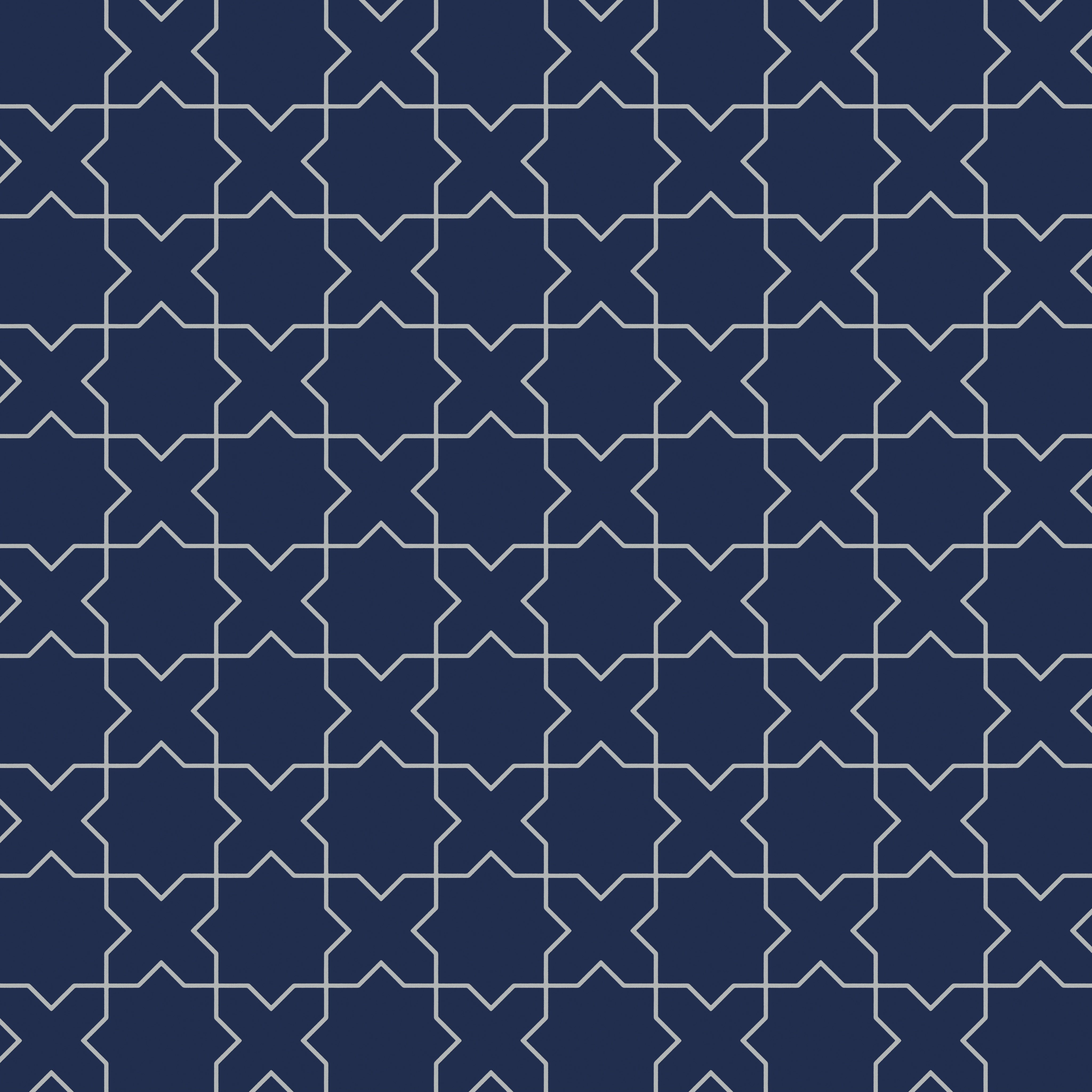 Star & Cross Original Ceramic Tile in Lake Tahoe Matte