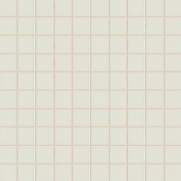 2x2 Straight Set Sheeted Original Ceramic Mosaic Tile in Limewash Matte