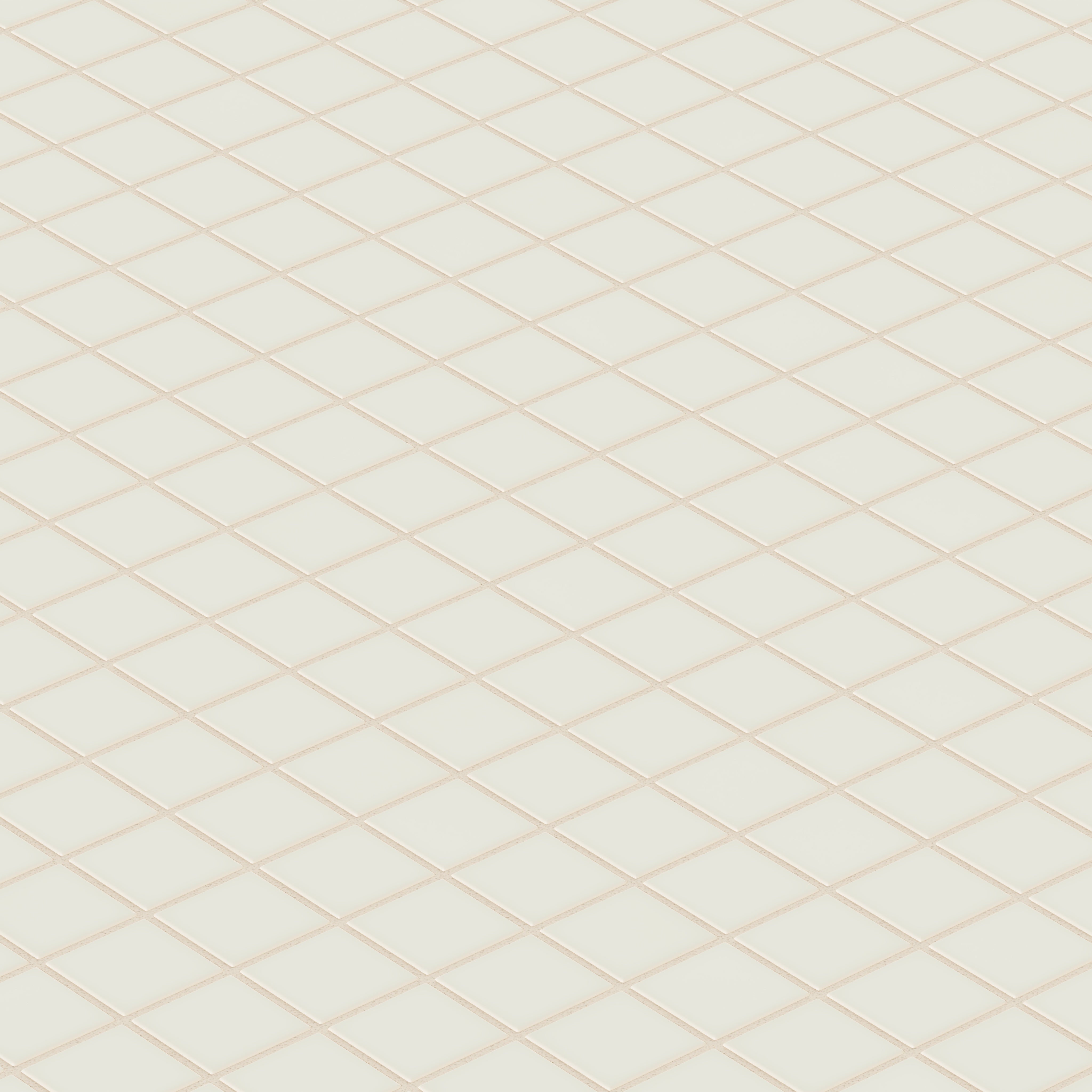 2x2 Straight Set Sheeted Original Ceramic Mosaic Tile in Limewash Matte