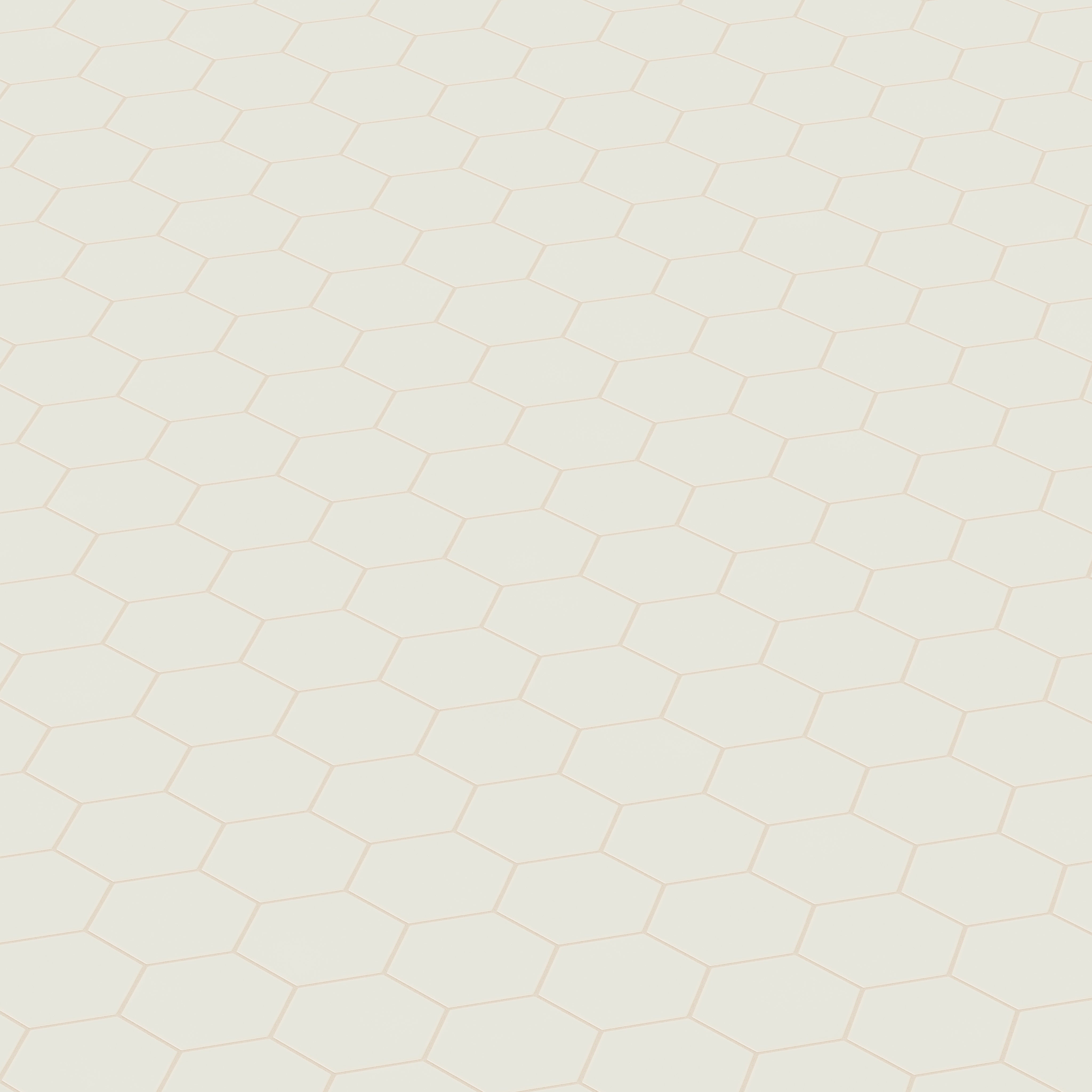 6" Hexagon Original Ceramic Tile in Limewash Matte