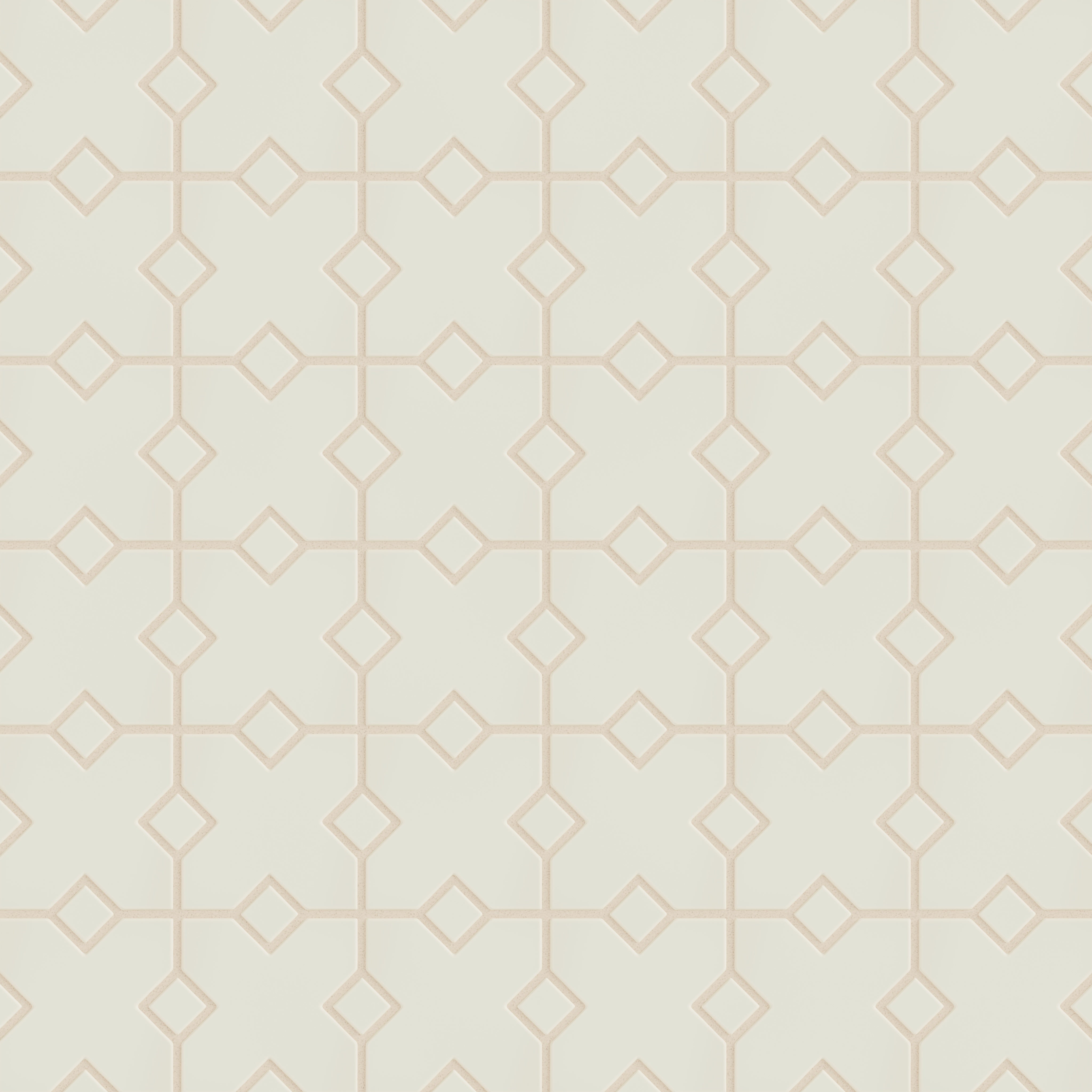 Hacienda Sheeted Original Ceramic Tile in Limewash Matte