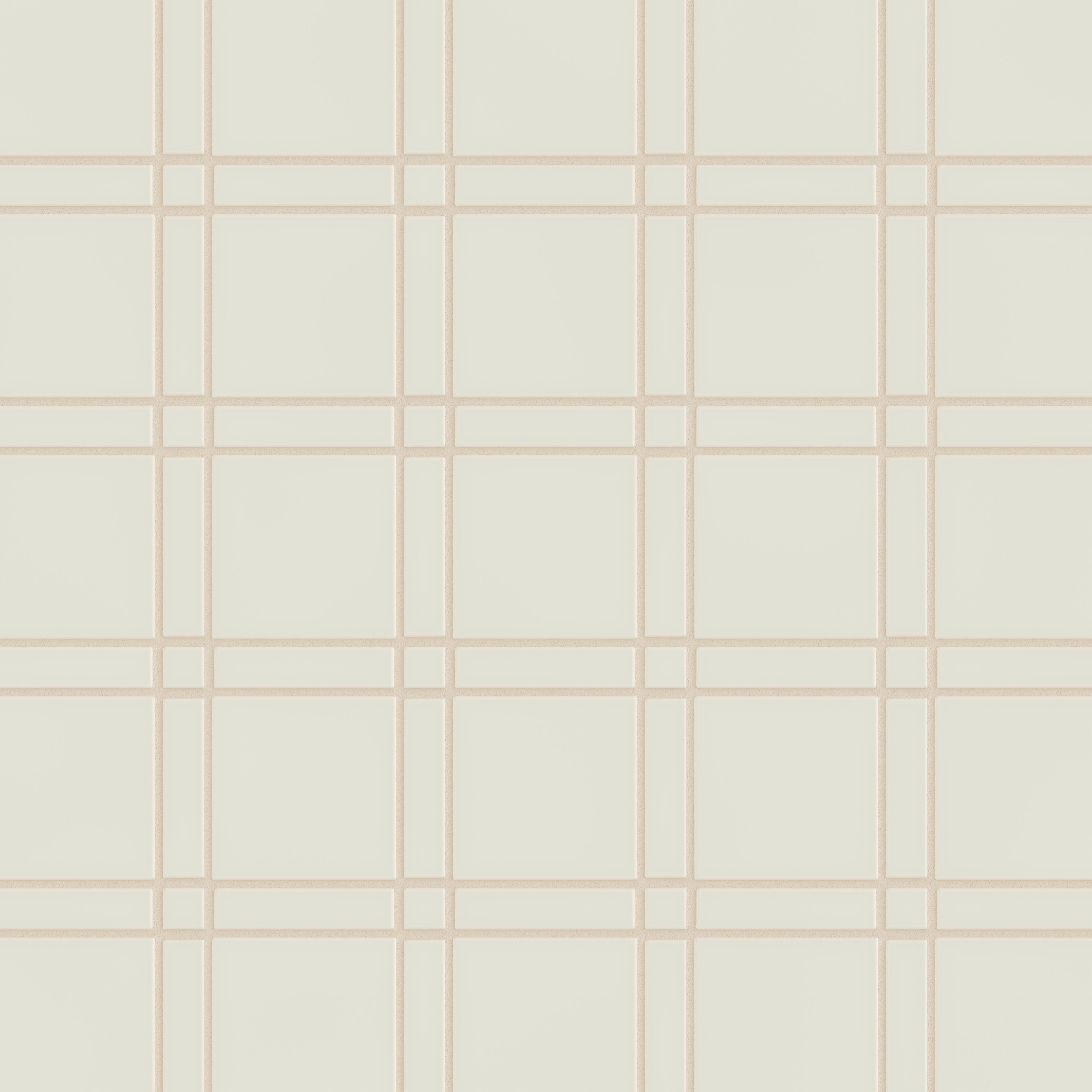 Lattice Sheeted Original Ceramic Tile in Limewash Matte