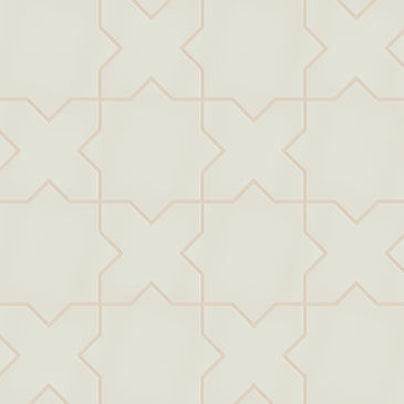 Star & Cross Original Ceramic Tile in Limewash Matte