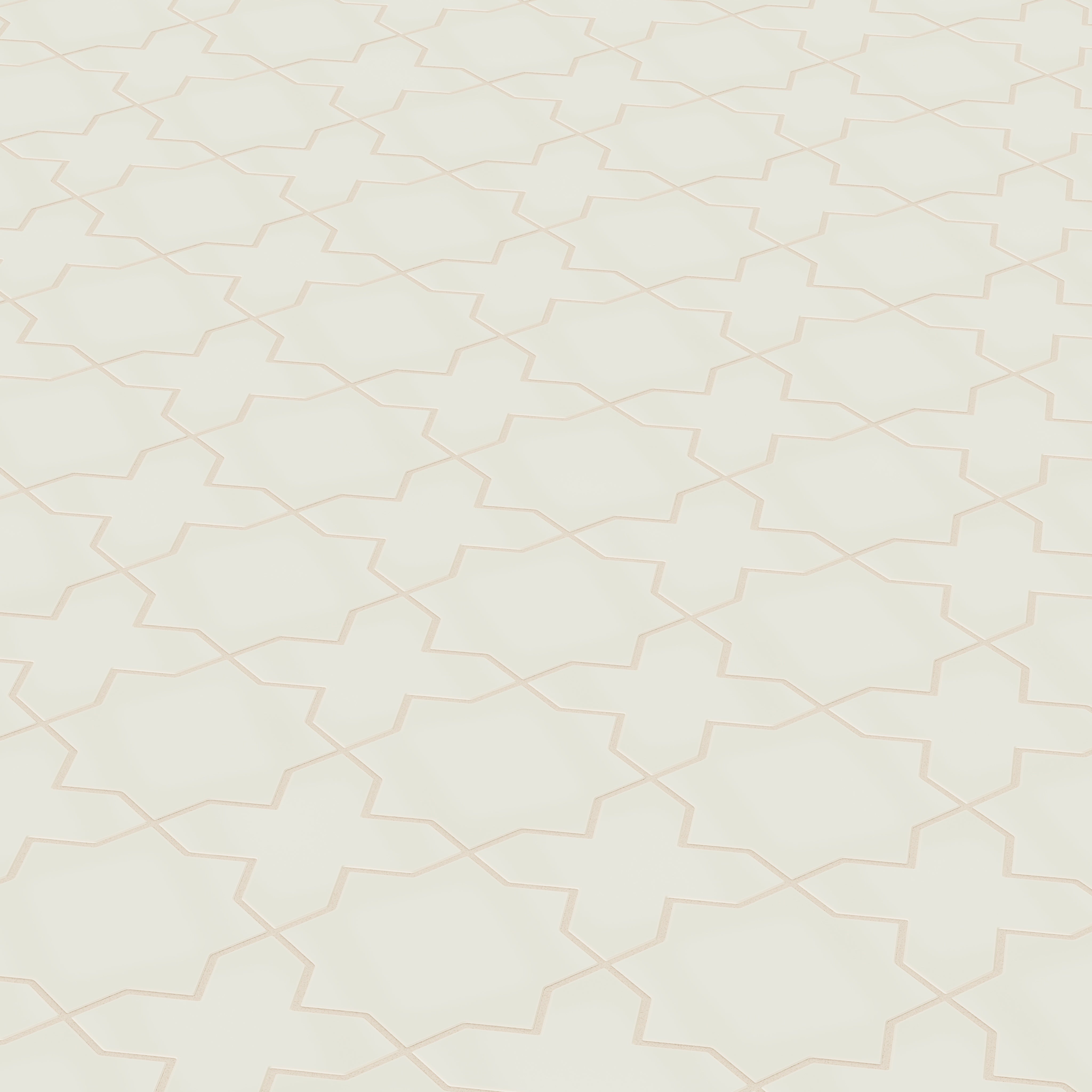 Star & Cross Original Ceramic Tile in Limewash Matte
