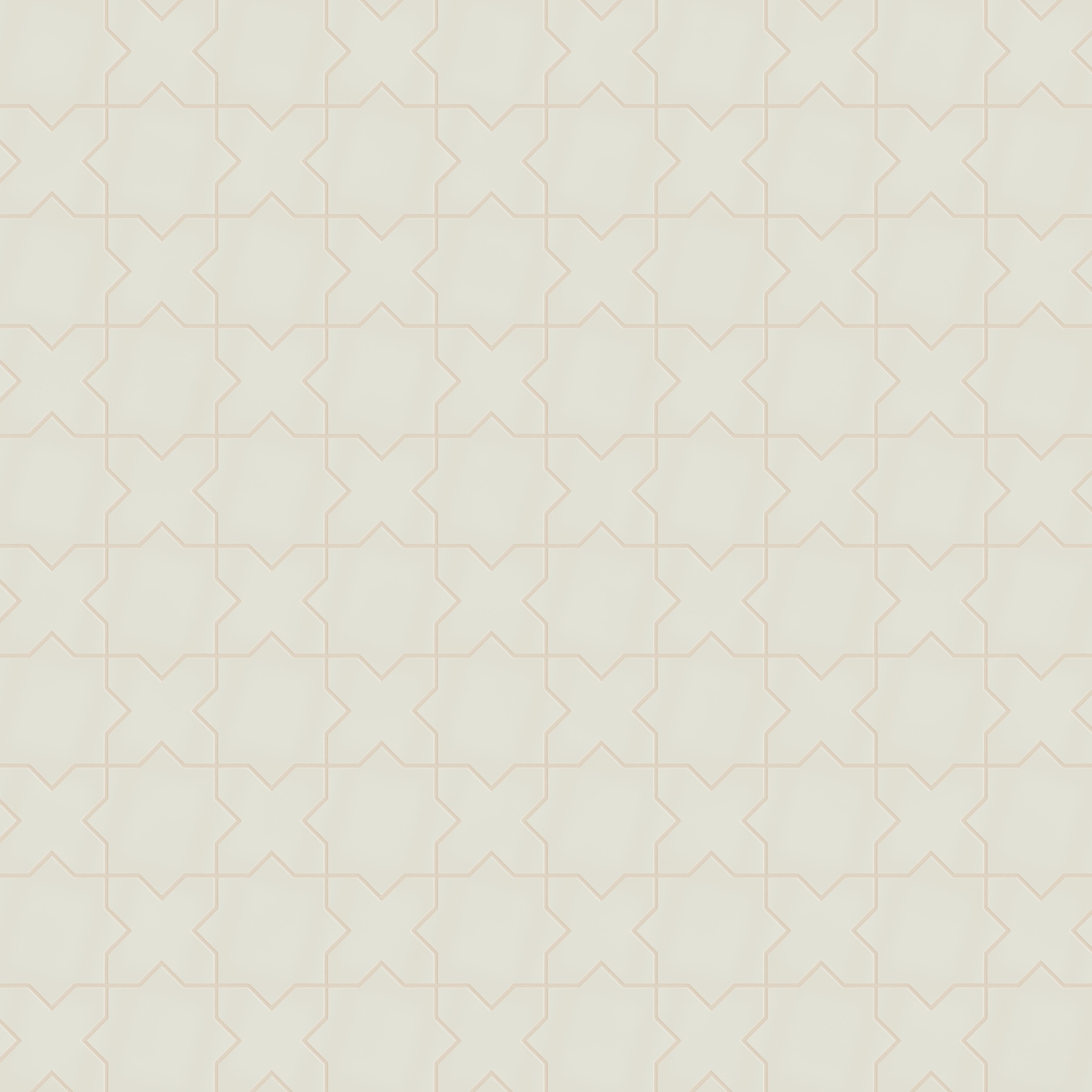 Star & Cross Original Ceramic Tile in Limewash Matte