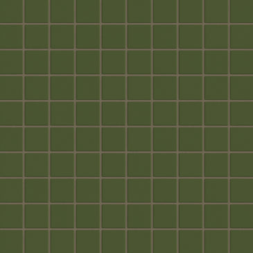 2x2 Straight Set Sheeted Original Ceramic Mosaic Tile in Lone Pine Matte