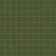2x2 Straight Set Sheeted Original Ceramic Mosaic Tile in Lone Pine Matte