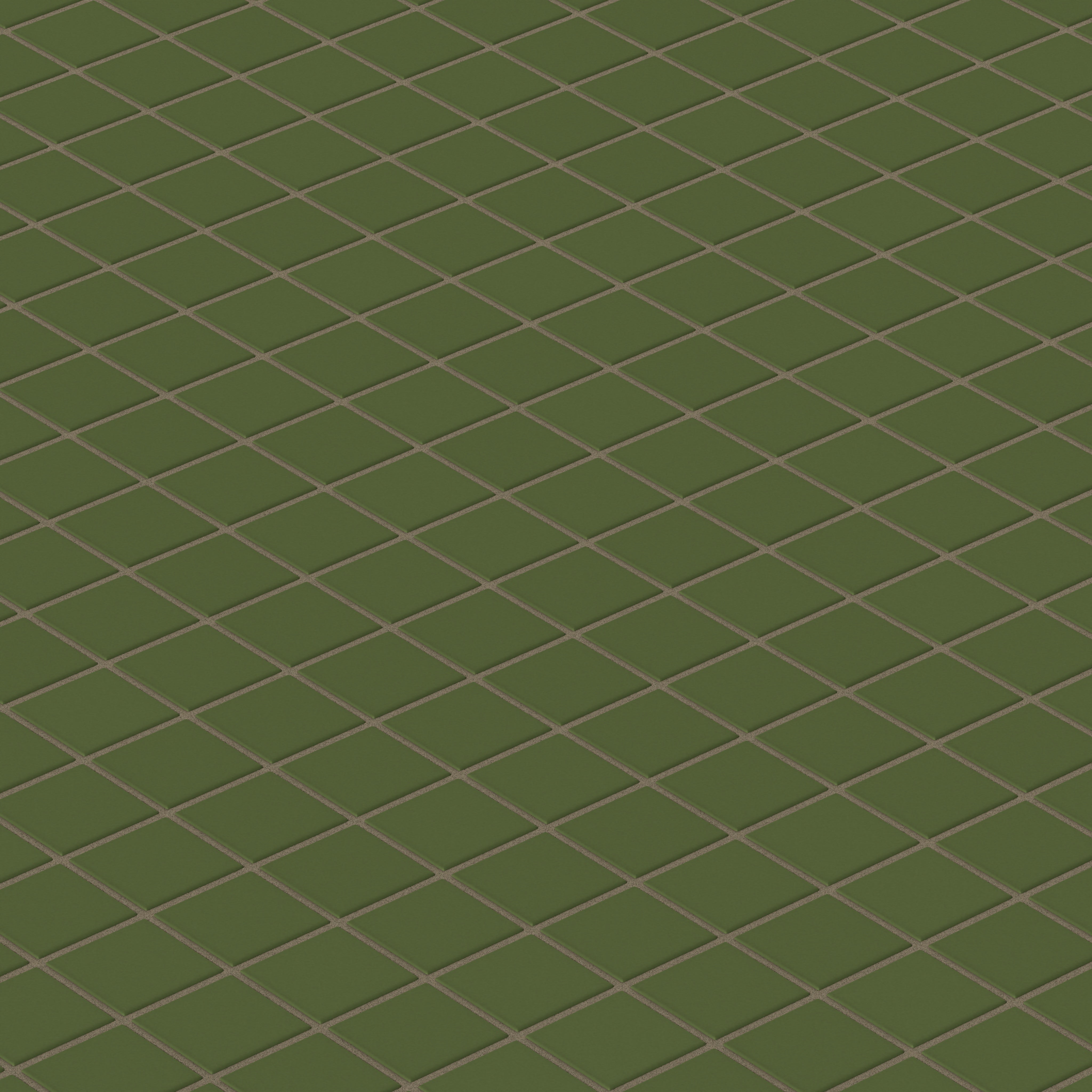 2x2 Straight Set Sheeted Original Ceramic Mosaic Tile in Lone Pine Matte