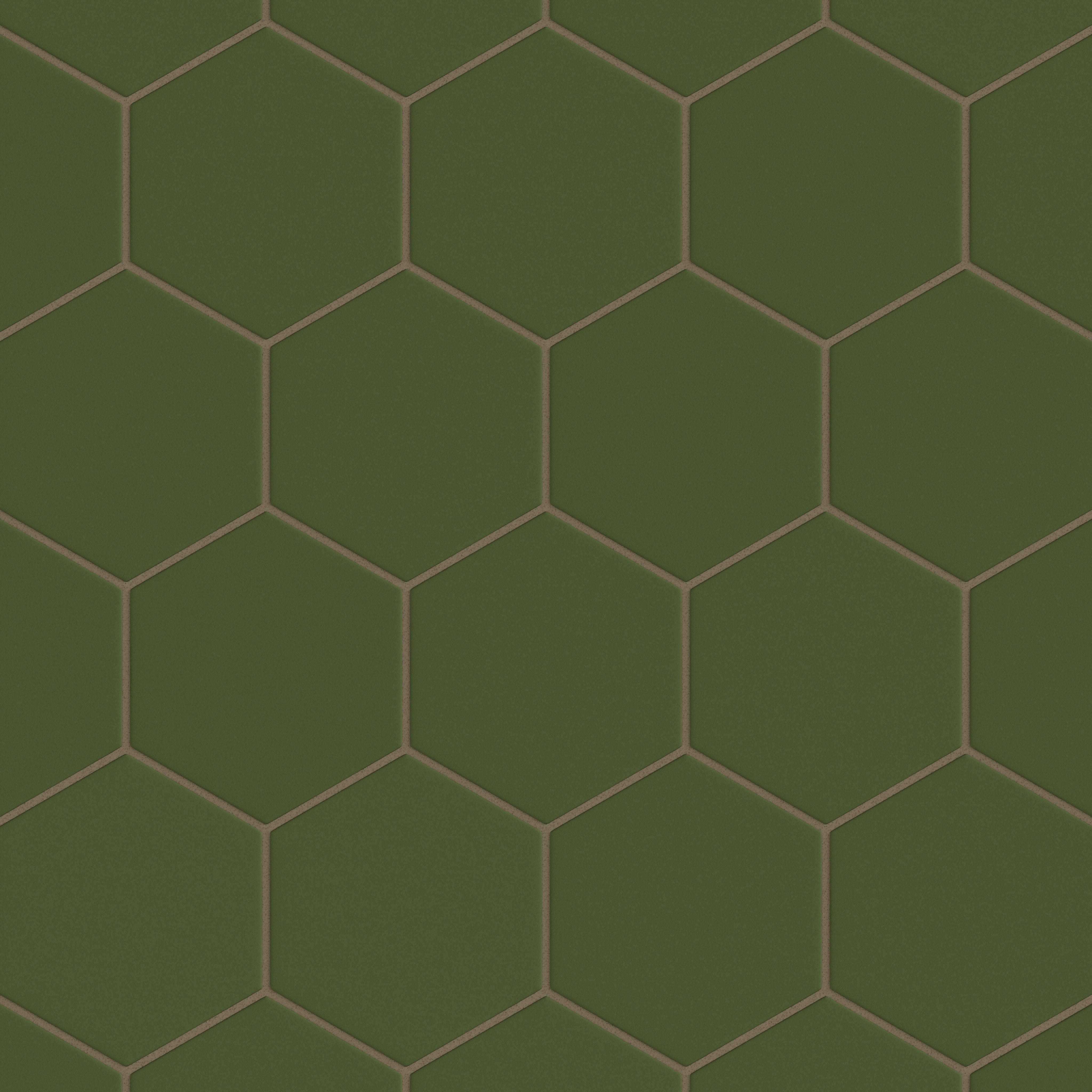 6" Hexagon Original Ceramic Tile in Lone Pine Matte