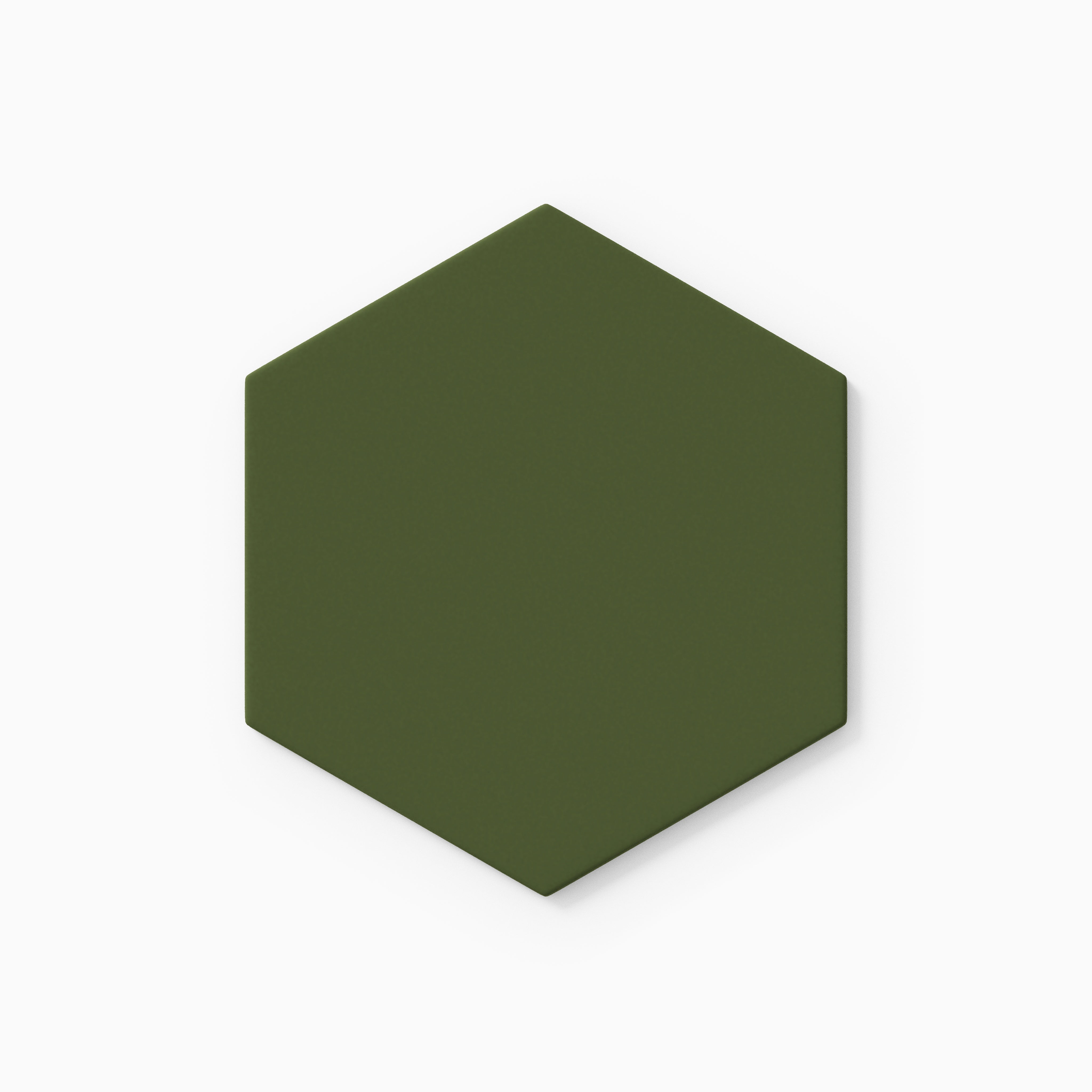 6" Hexagon Original Ceramic Tile in Lone Pine Matte