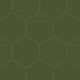 8" Hexagon Original Ceramic Tile in Lone Pine Matte