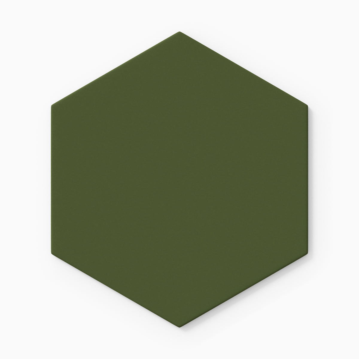 8" Hexagon Original Ceramic Tile in Lone Pine Matte