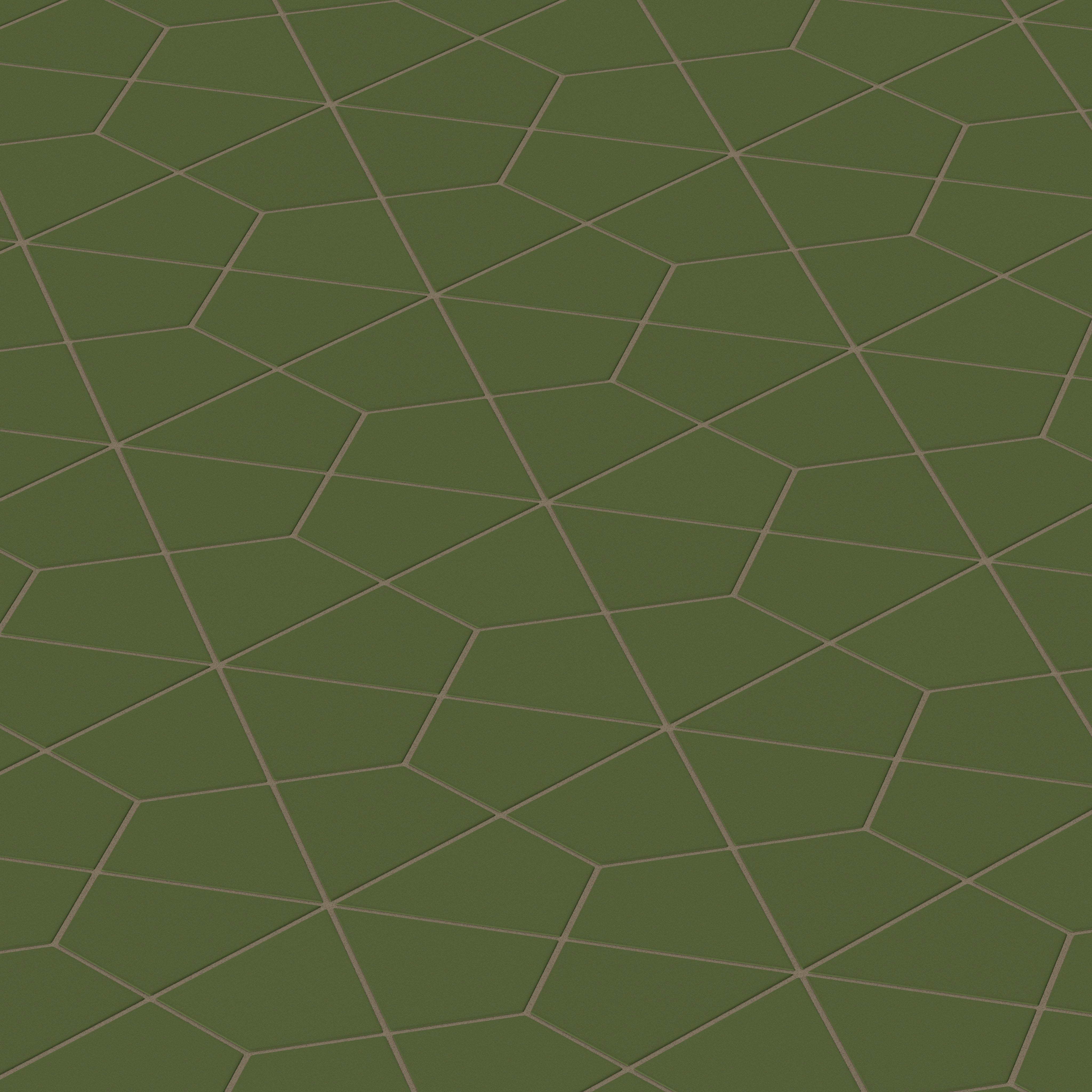 Hexite Original Ceramic Tile in Lone Pine Matte