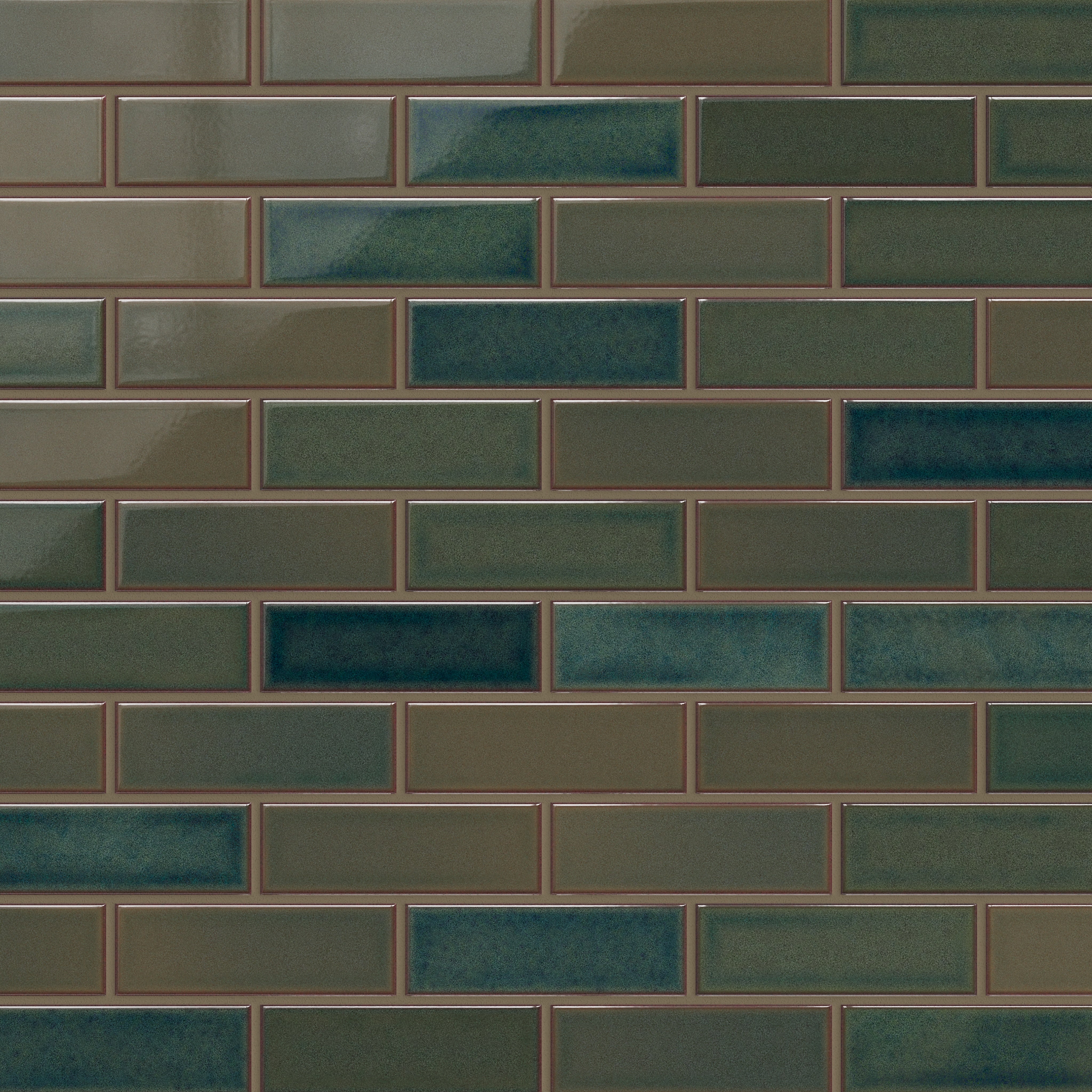 2x6 Original Ceramic Tile in Mackerel