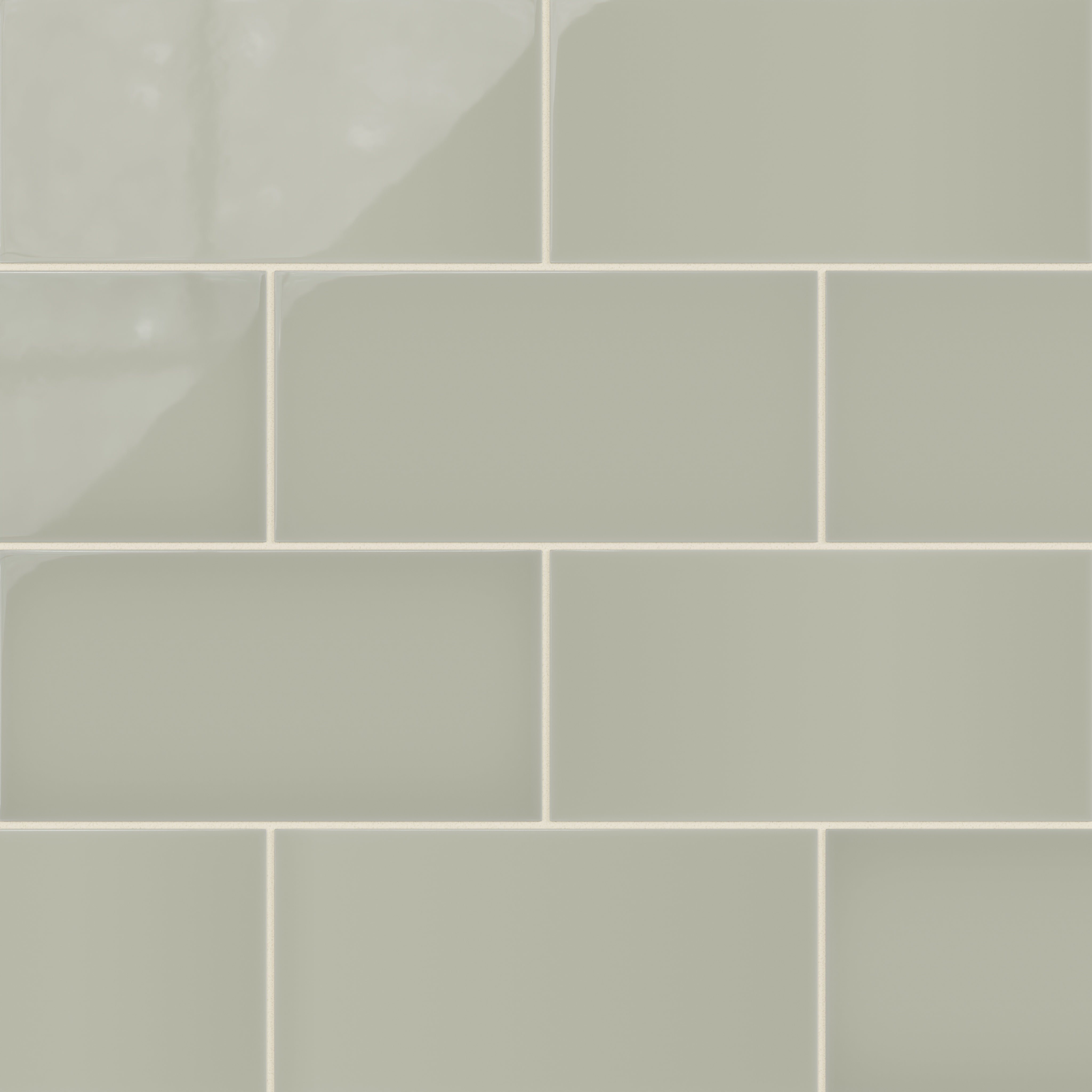 6x12 Natural Press Ceramic Tile in Manzanita Gloss