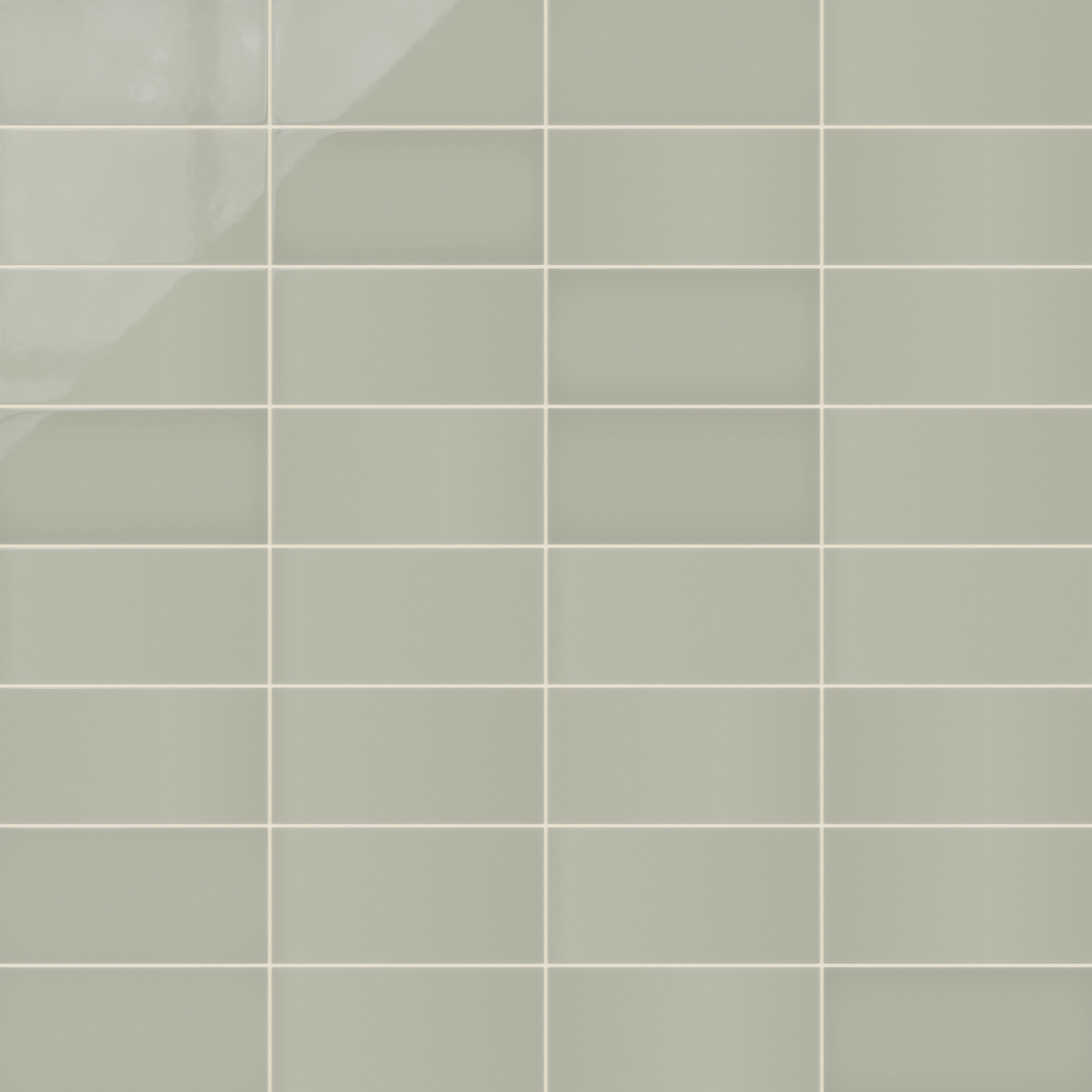 6x12 Natural Press Ceramic Tile in Manzanita Gloss