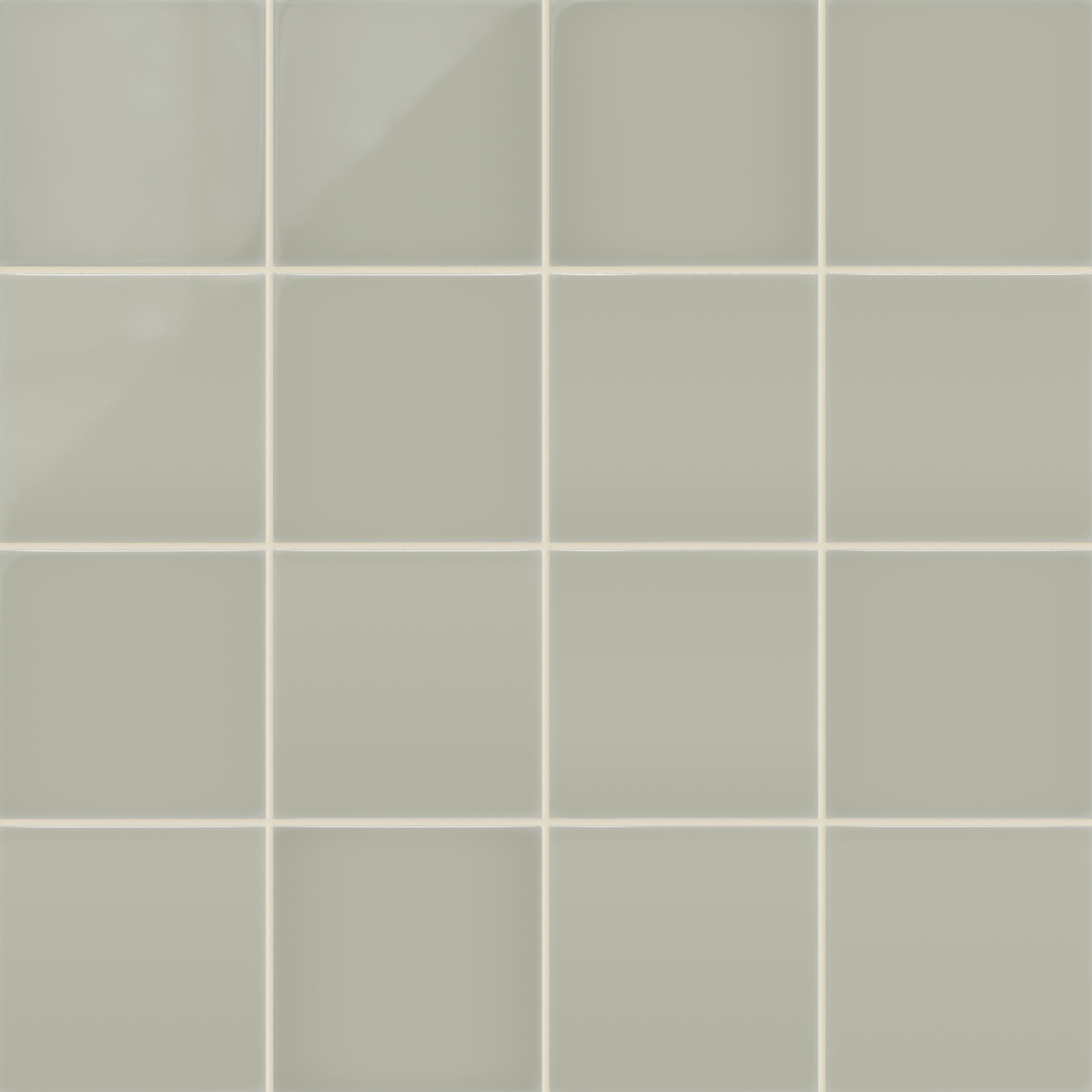 6x6 Natural Press Ceramic Tile in Manzanita Gloss