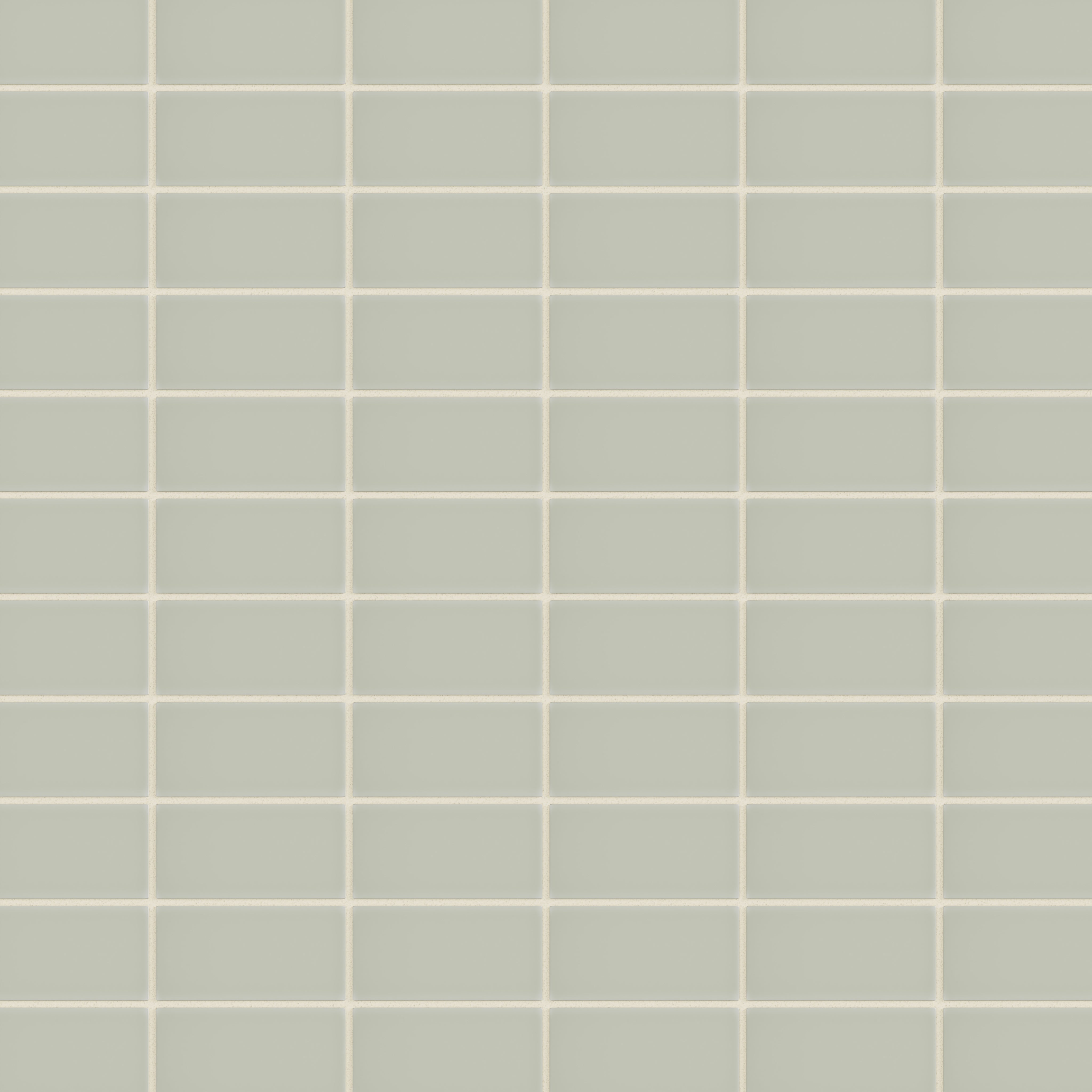 2x4 Straight Set Sheeted Natural Press Ceramic Mosaic Tile in Manzanita Matte