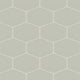 Elongated Hexagon Natural Press Ceramic Tile in Manzanita Matte