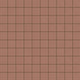 2x2 Straight Set Sheeted Original Ceramic Mosaic Tile in Mauve Matte