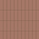 2x6 Original Ceramic Tile in Mauve Matte