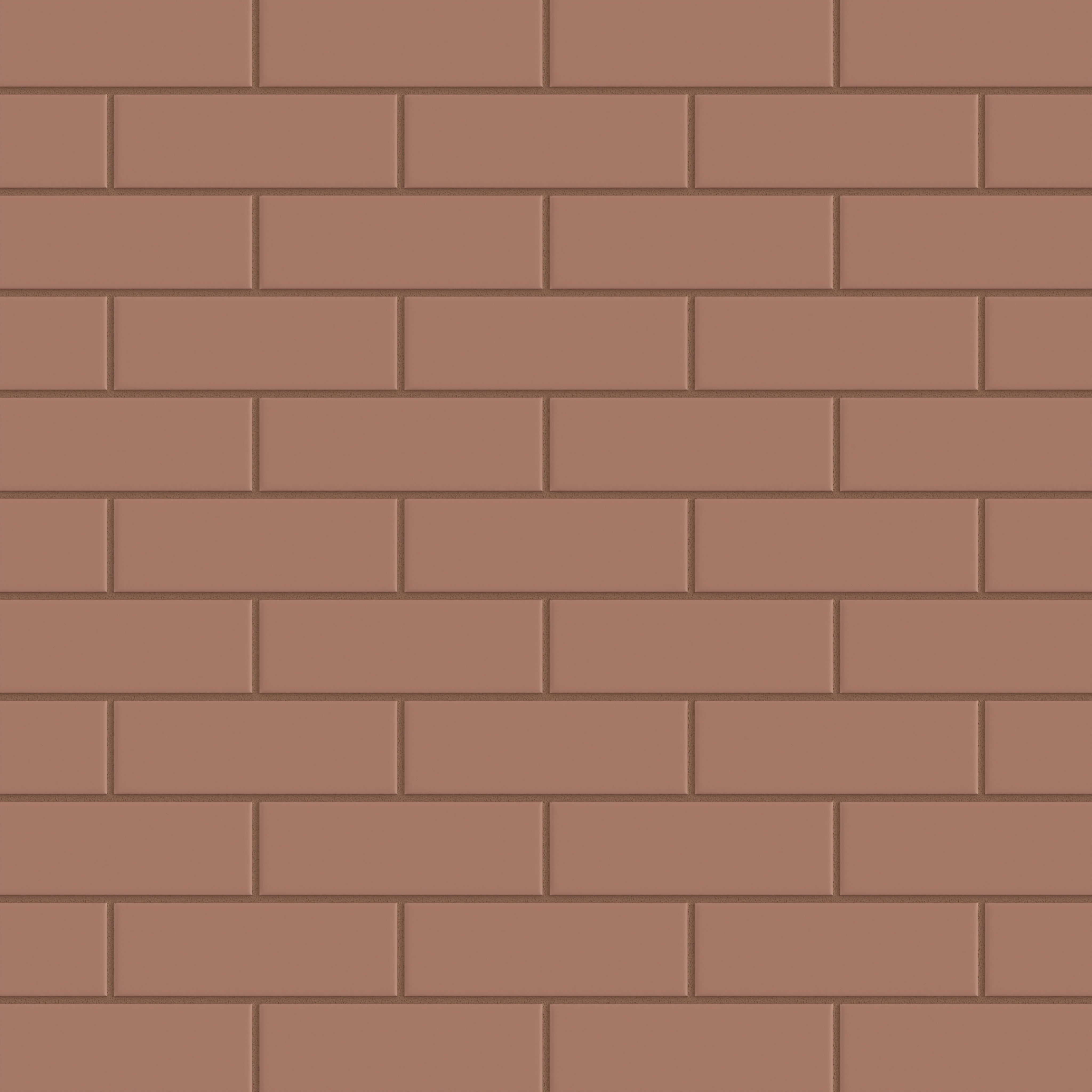 2x6 Original Ceramic Tile in Mauve Matte