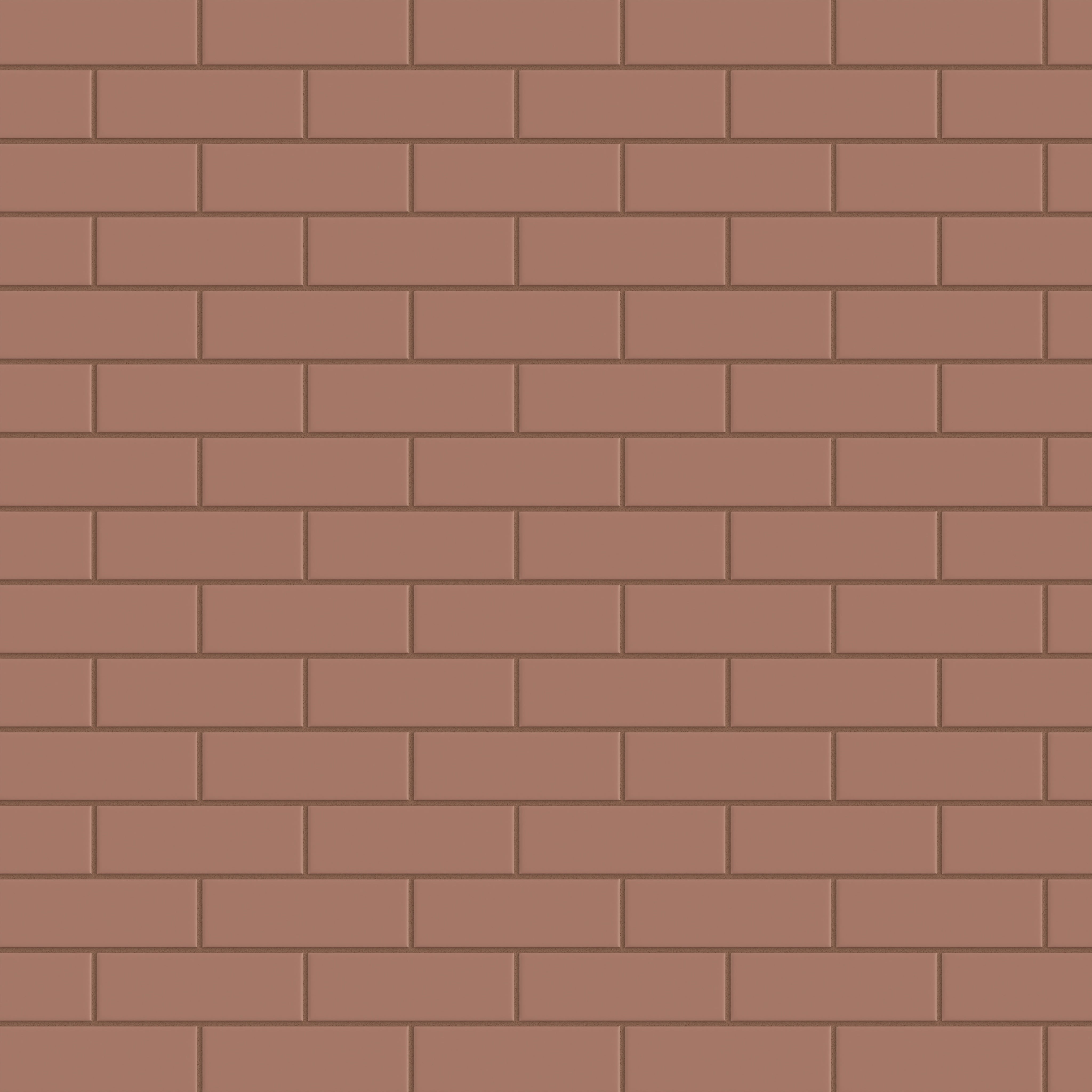 2x6 Original Ceramic Tile in Mauve Matte
