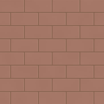 3x6 Original Ceramic Tile in Mauve Matte