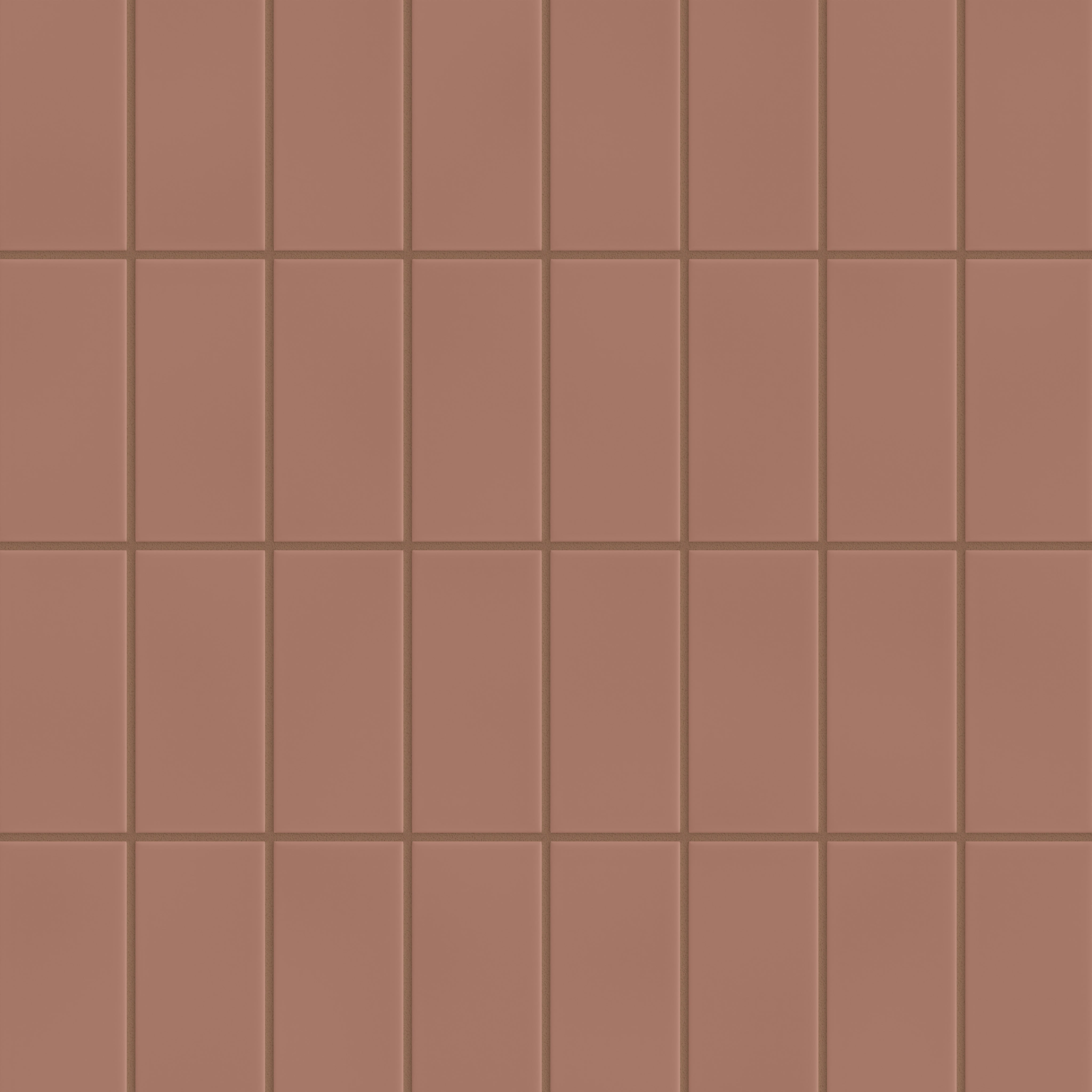 3x6 Original Ceramic Tile in Mauve Matte