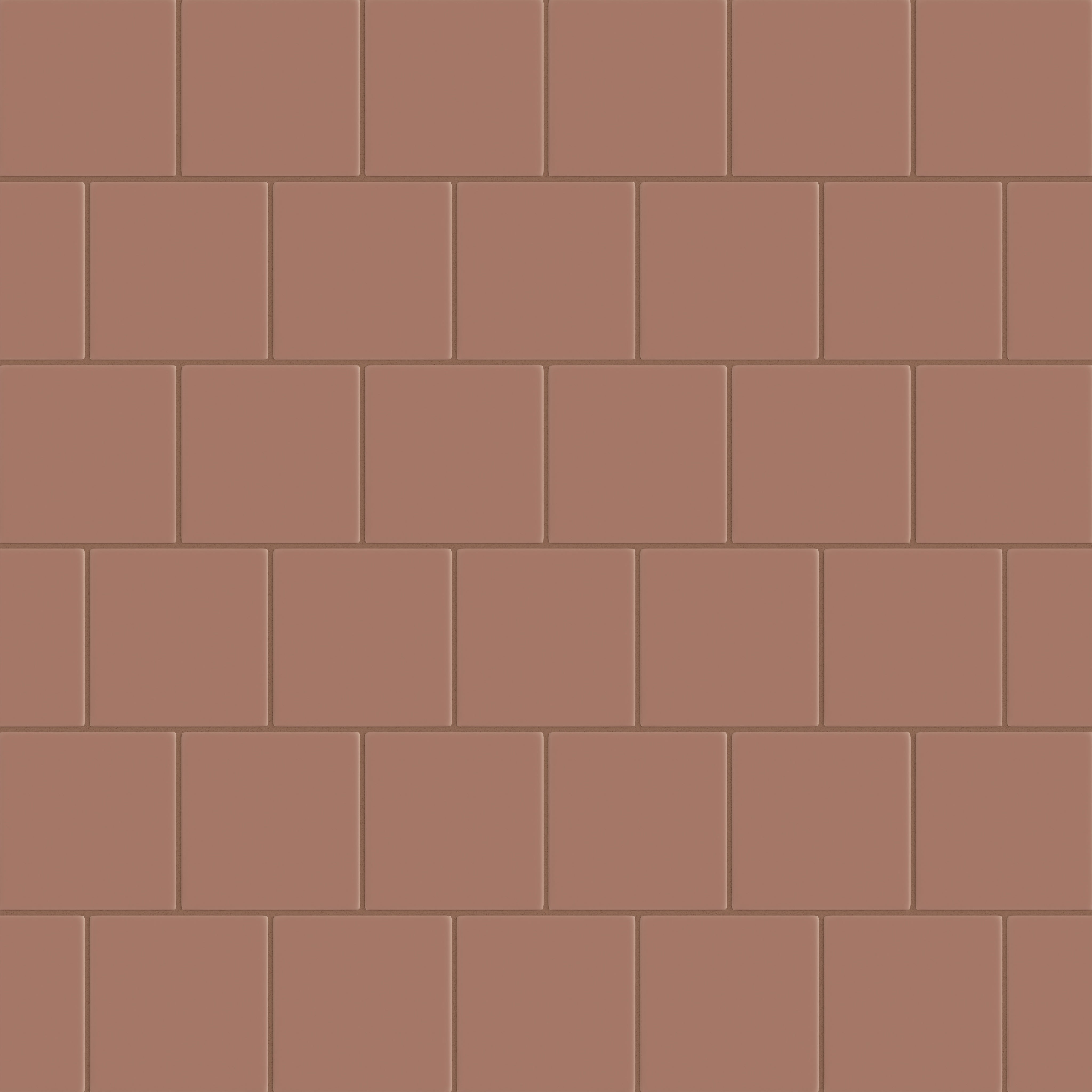 6x6 Original Ceramic Tile in Mauve Matte