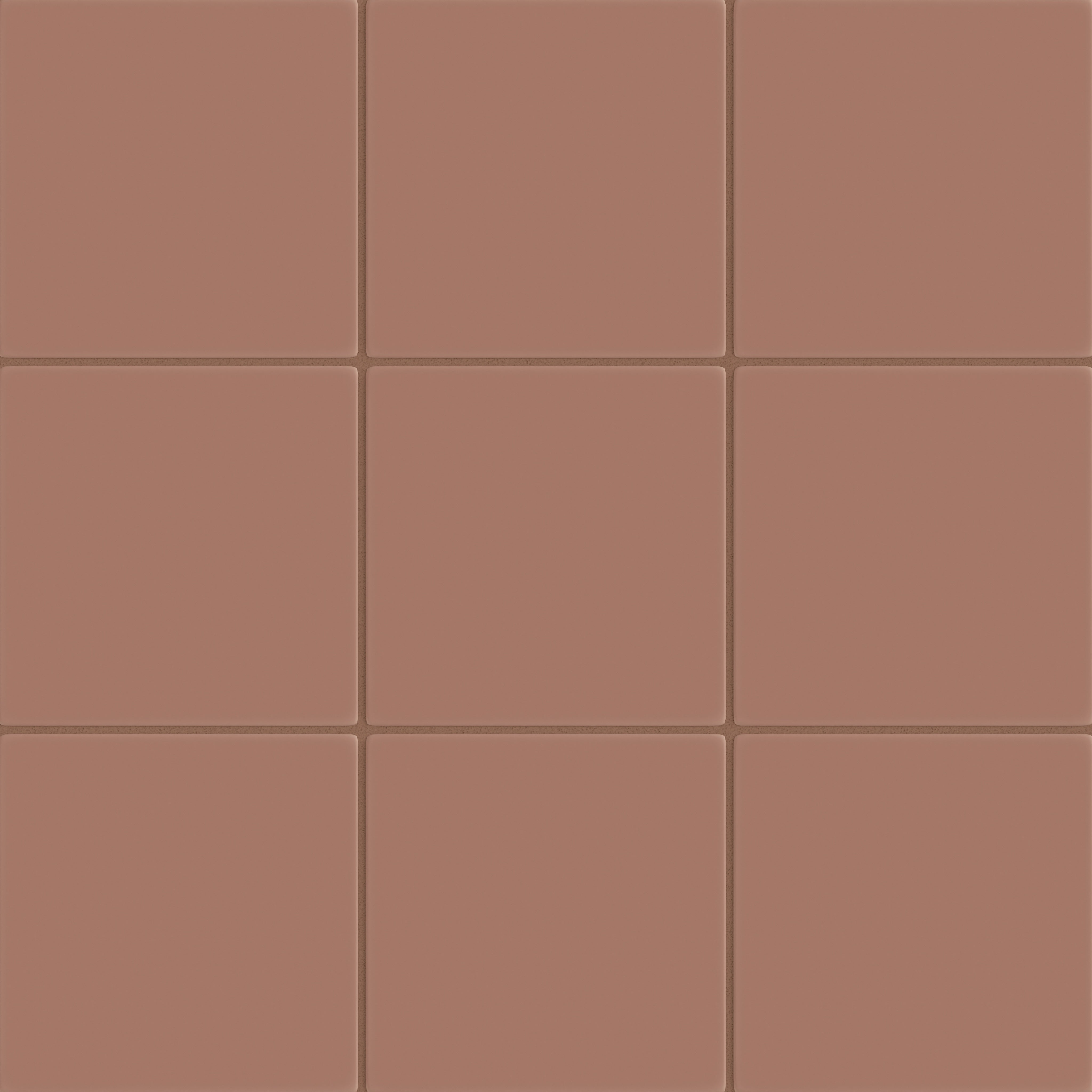 8x8 Original Ceramic Tile in Mauve Matte