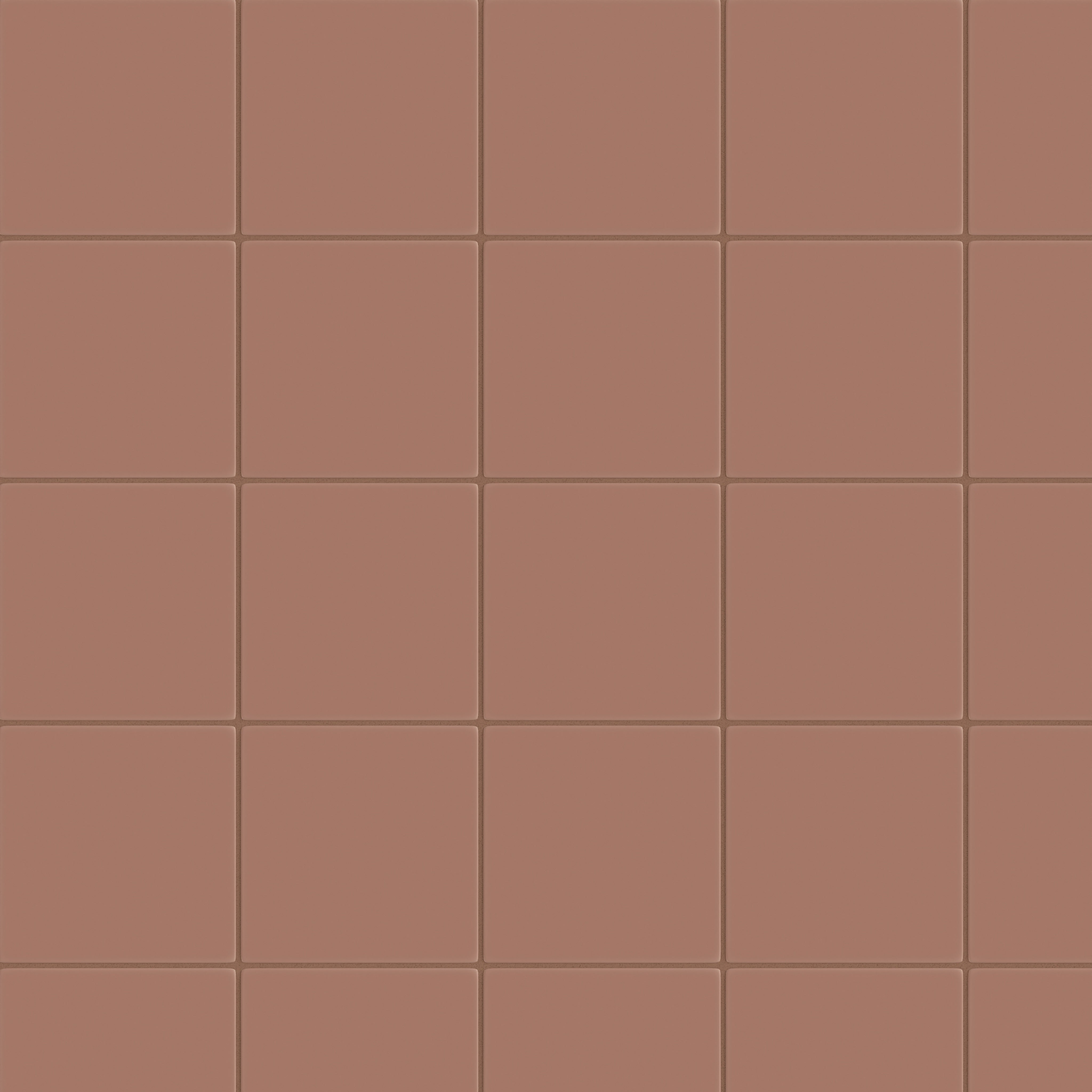 8x8 Original Ceramic Tile in Mauve Matte