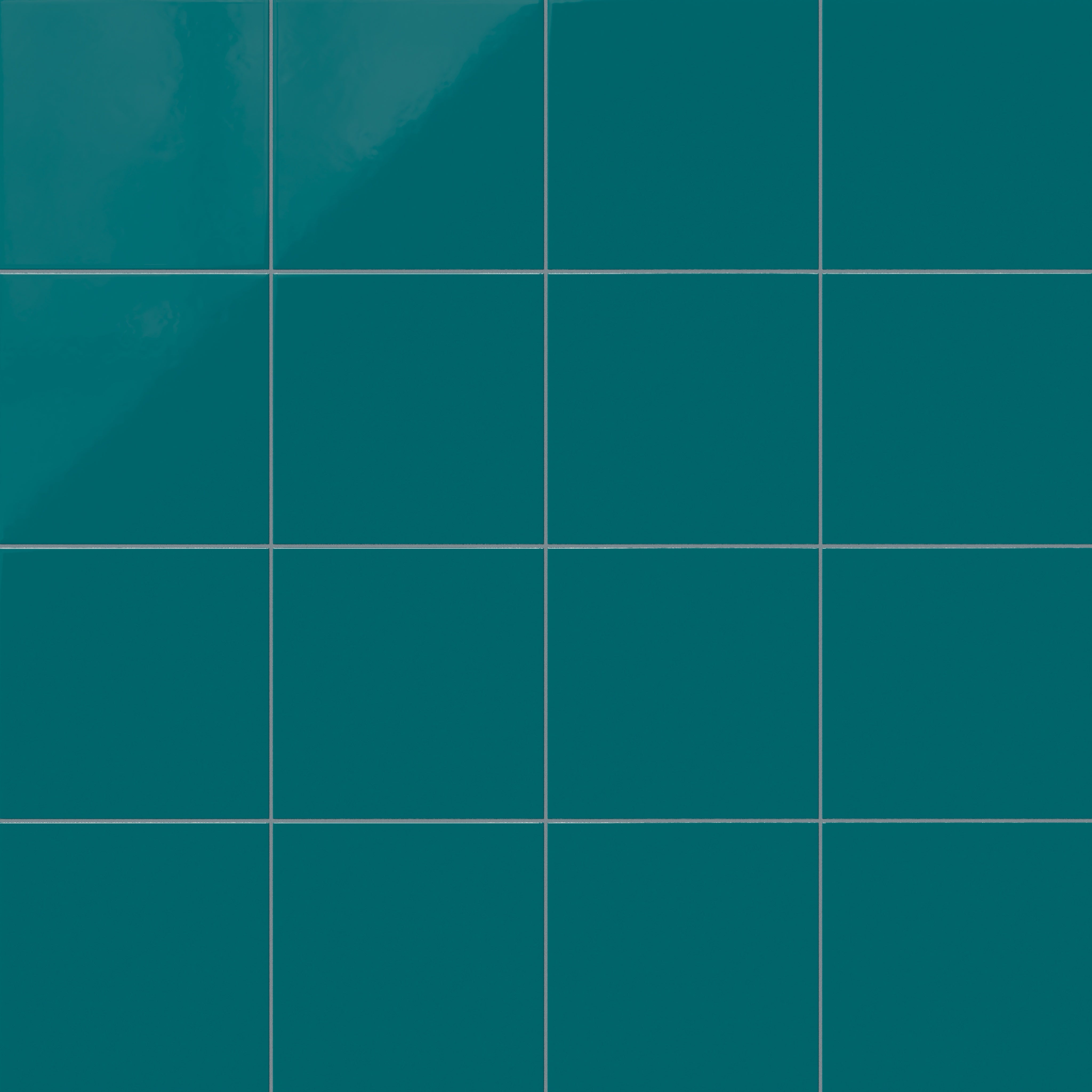 12x12 Natural Press Ceramic Tile in Maya Blue Gloss